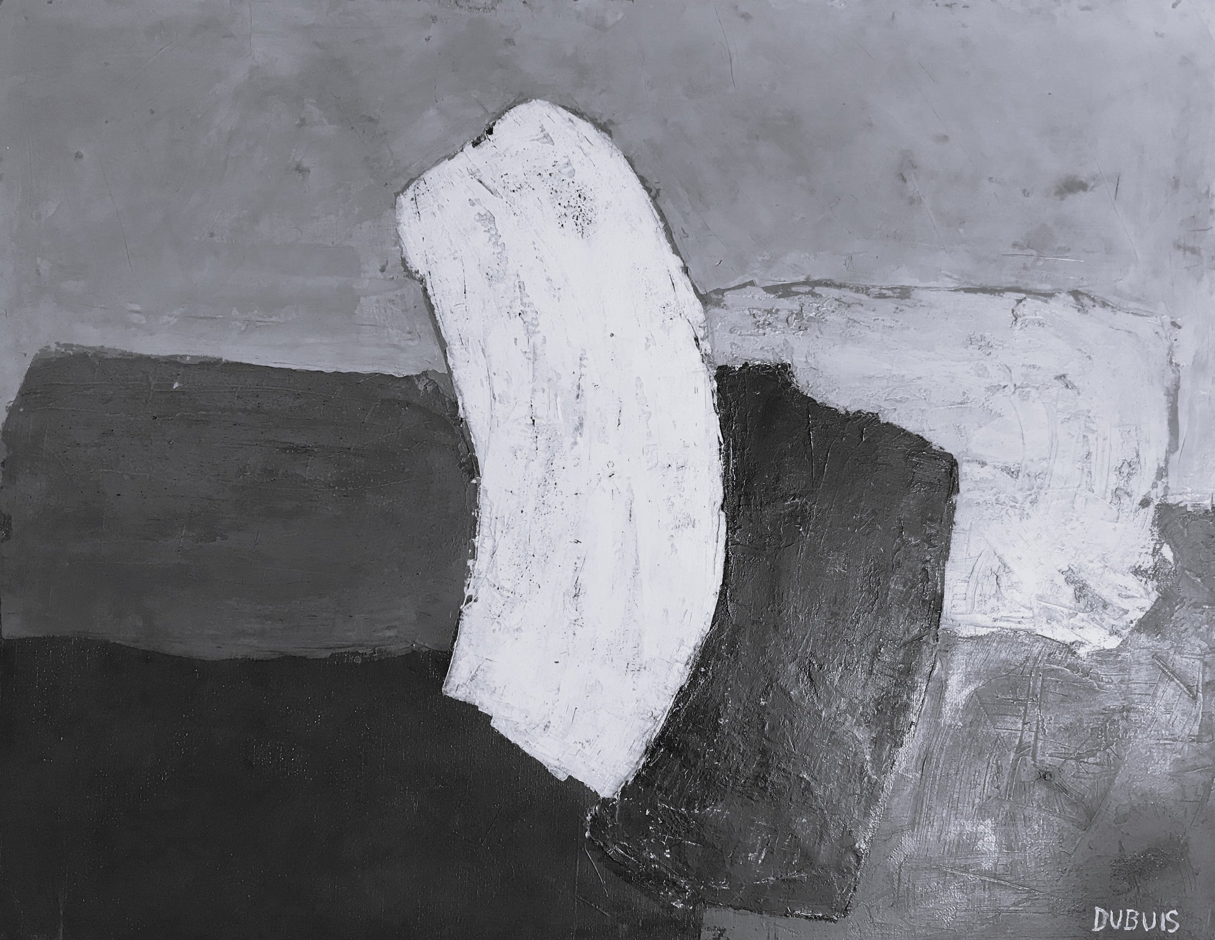 ESPACE FERNAND DUBUIS OIL ON CANVAS 1979 BLACK WHITE.jpeg