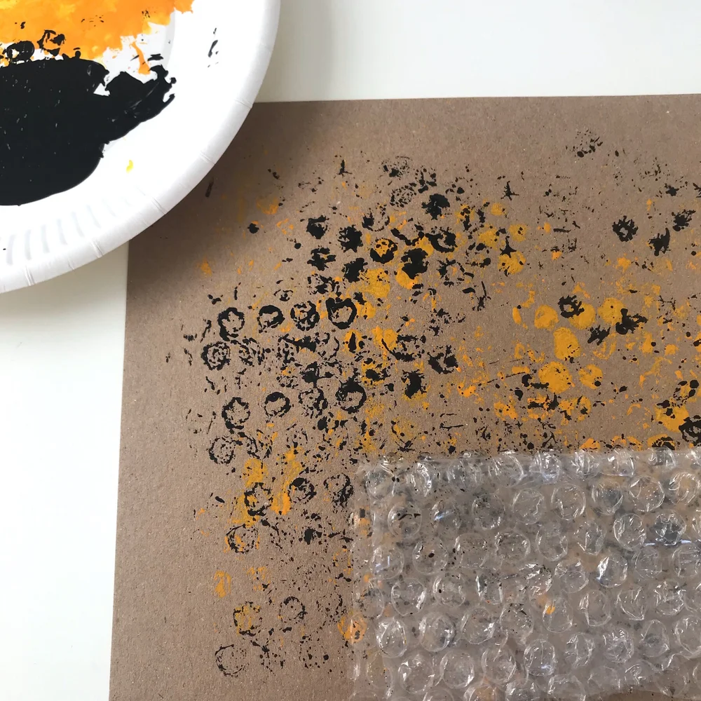 Mark Making In Paint experiment with mark making! — clare youngs