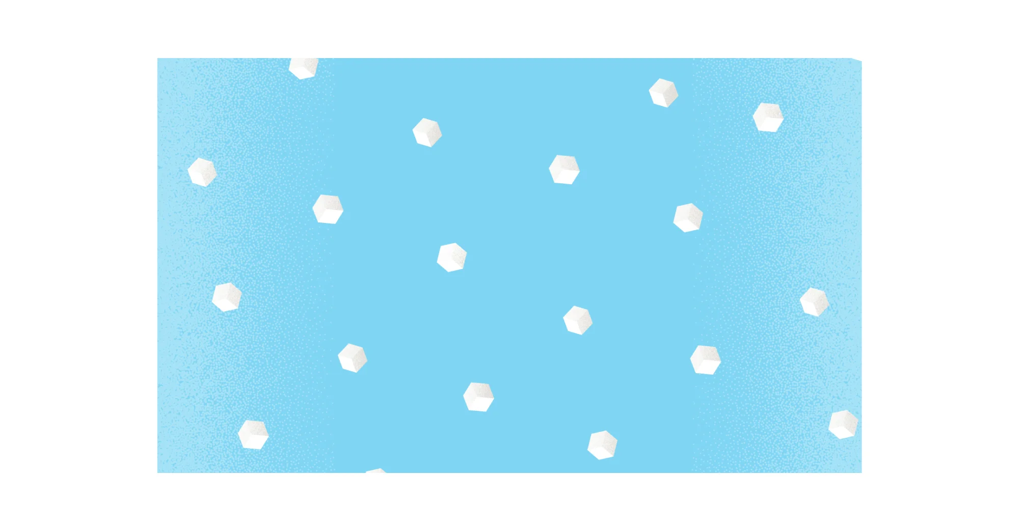 Sugar cube pattern design