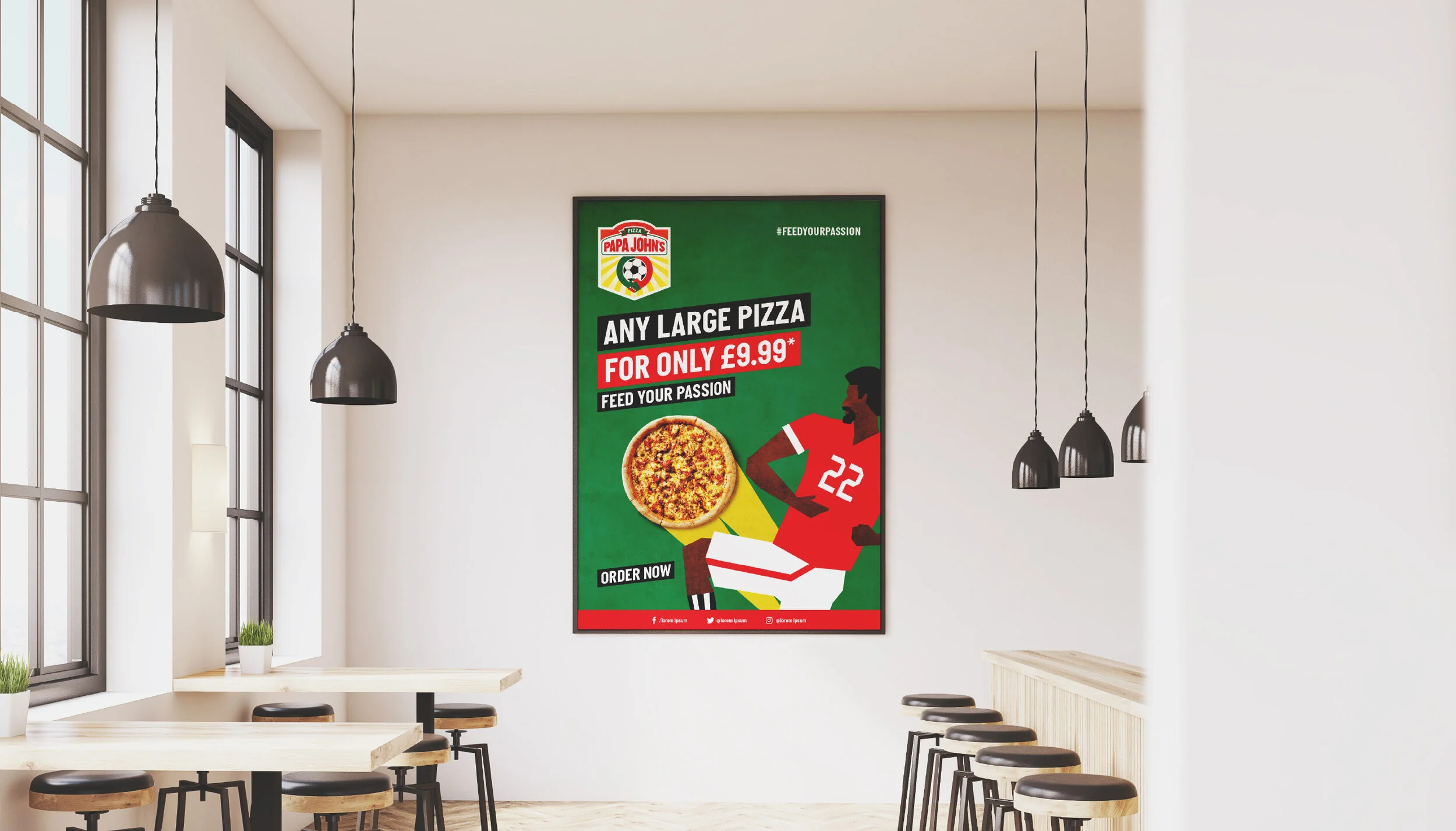 In-store poster design