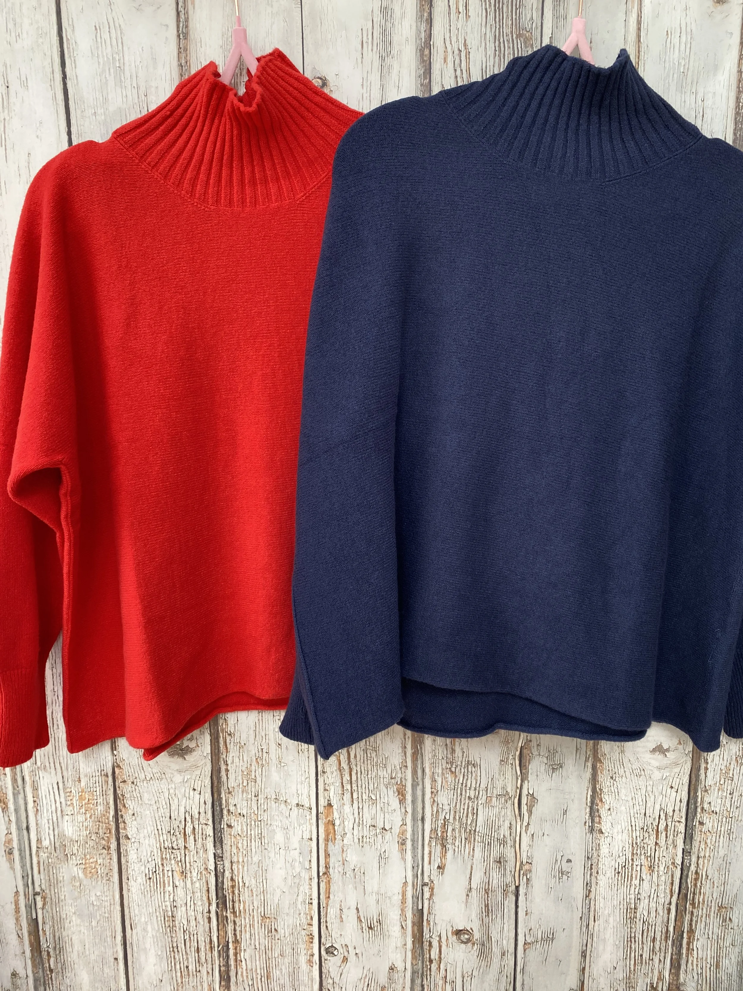 Alexis Funnel Neck Jumper