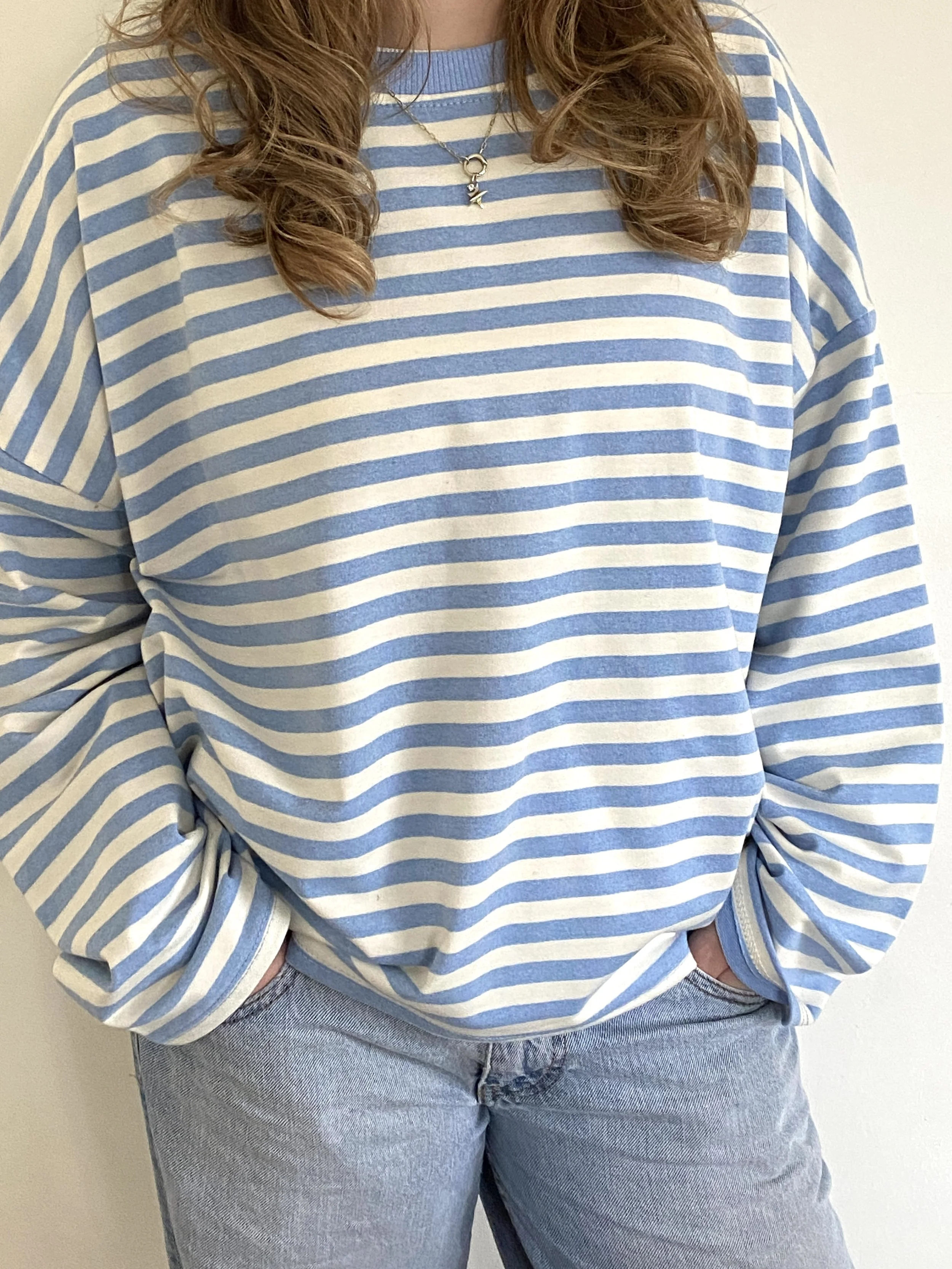 Stripe Long Sleeve Top