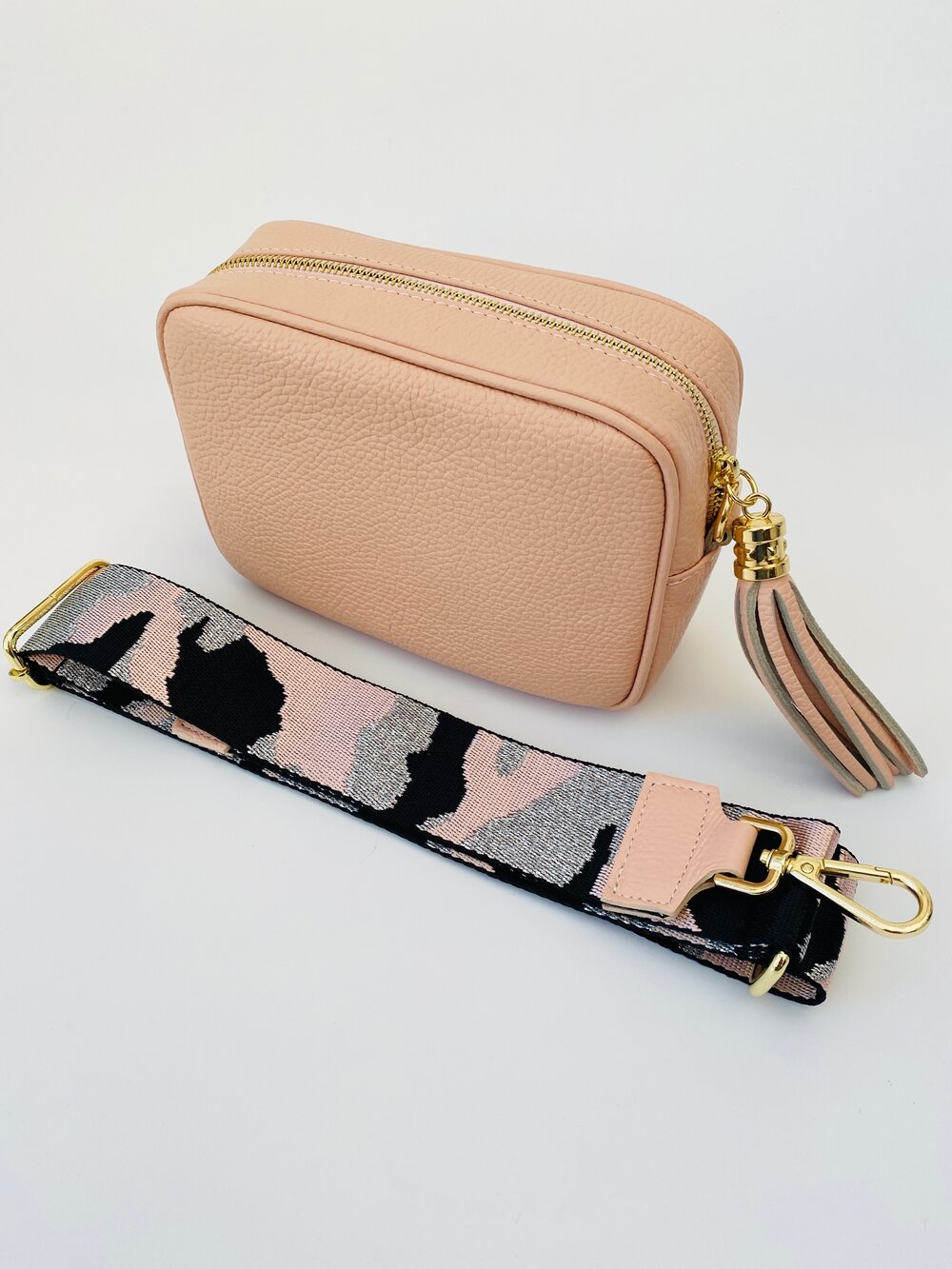 The Lily Crossbody Shoulder Bag with Wide Strap