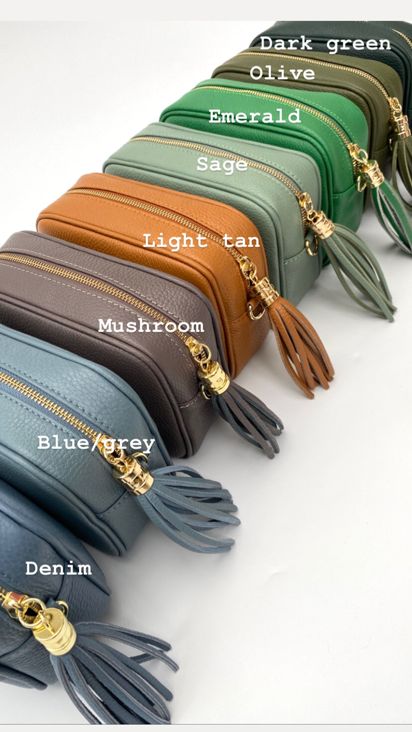 Stylish gifts, fashion & interior accessories, for you, for friends and for  your home - Italian Leather Box Bag with Tassel