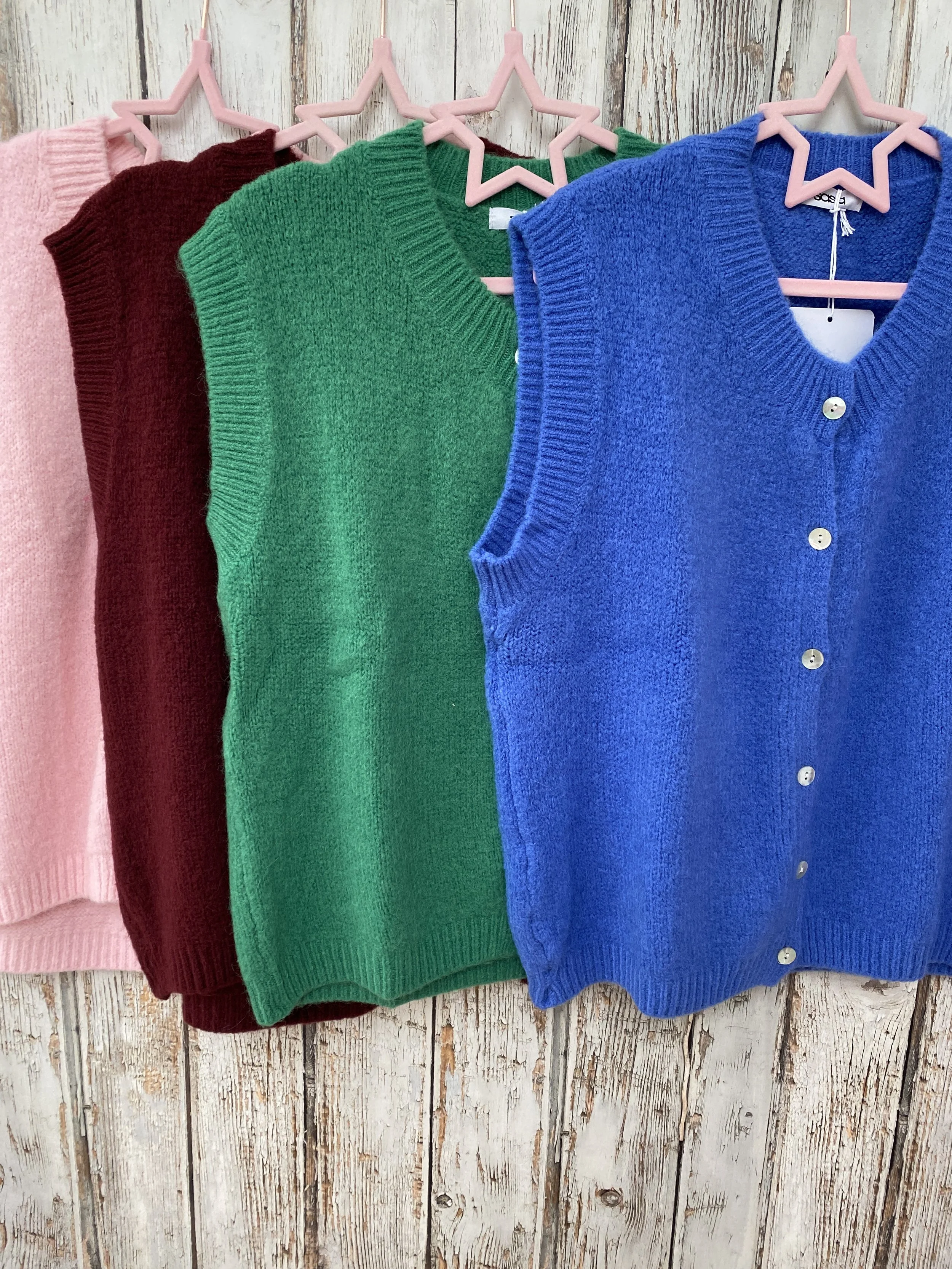 Soft Sleeveless Cardigan