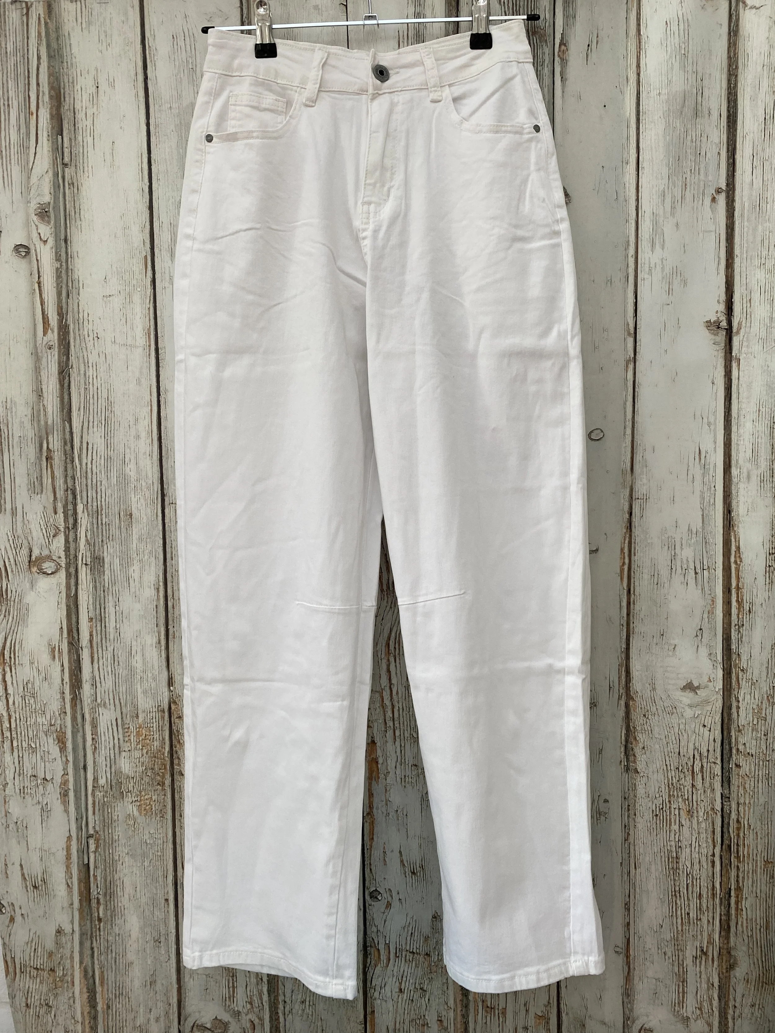 White Cotton Jeans