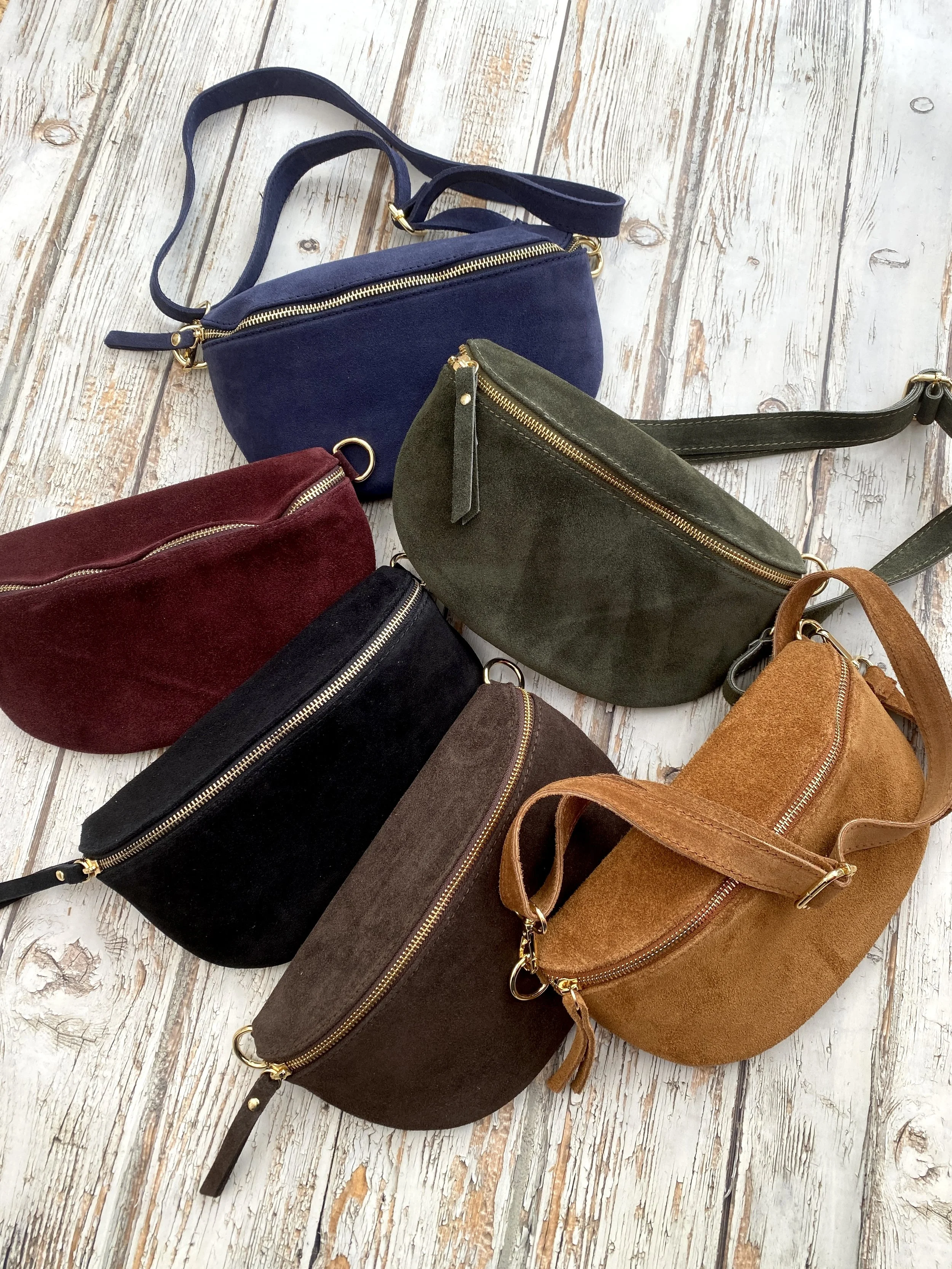 Mollie Suede Belt Bag