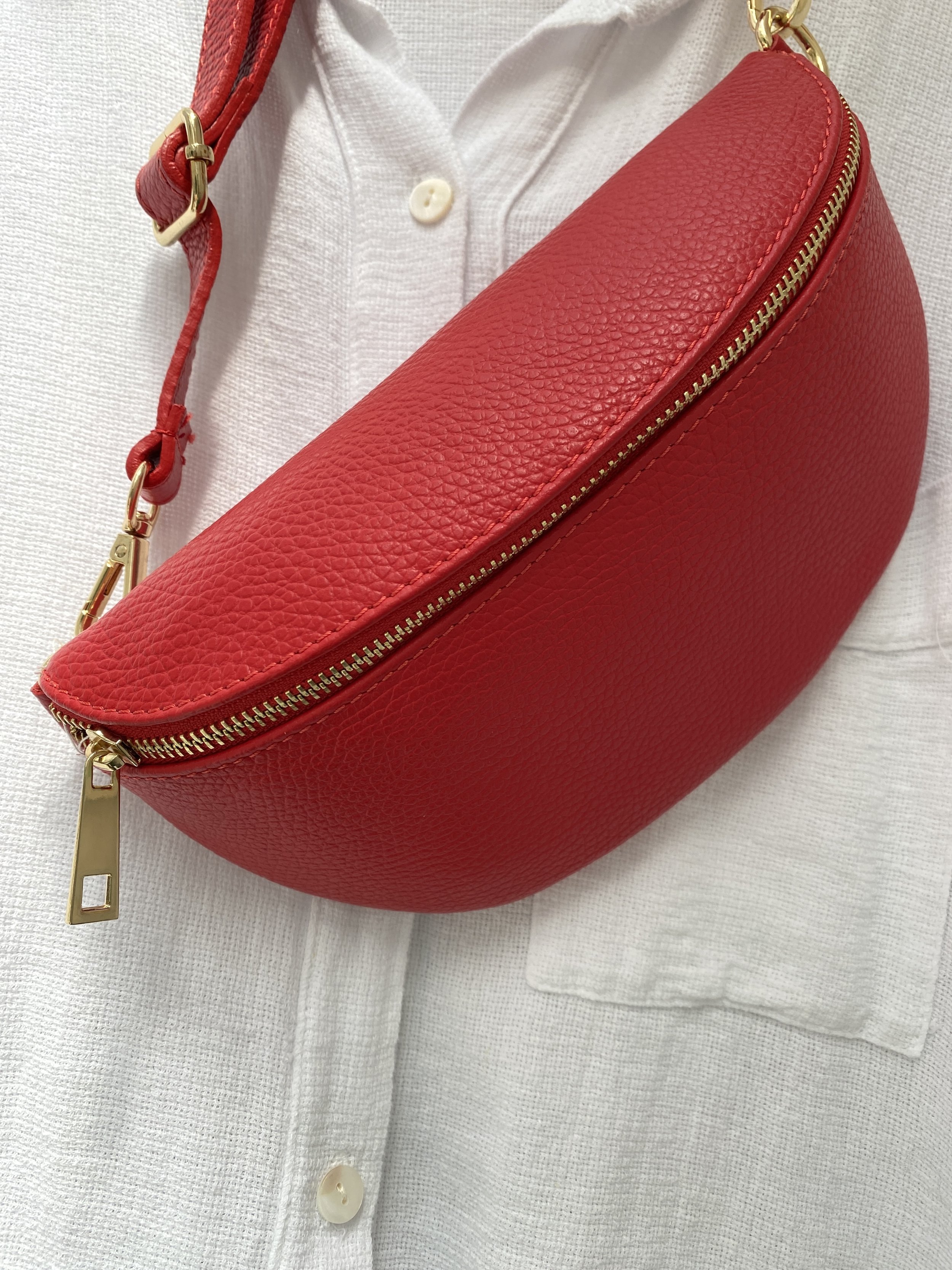 Lydia Leather Belt Bag