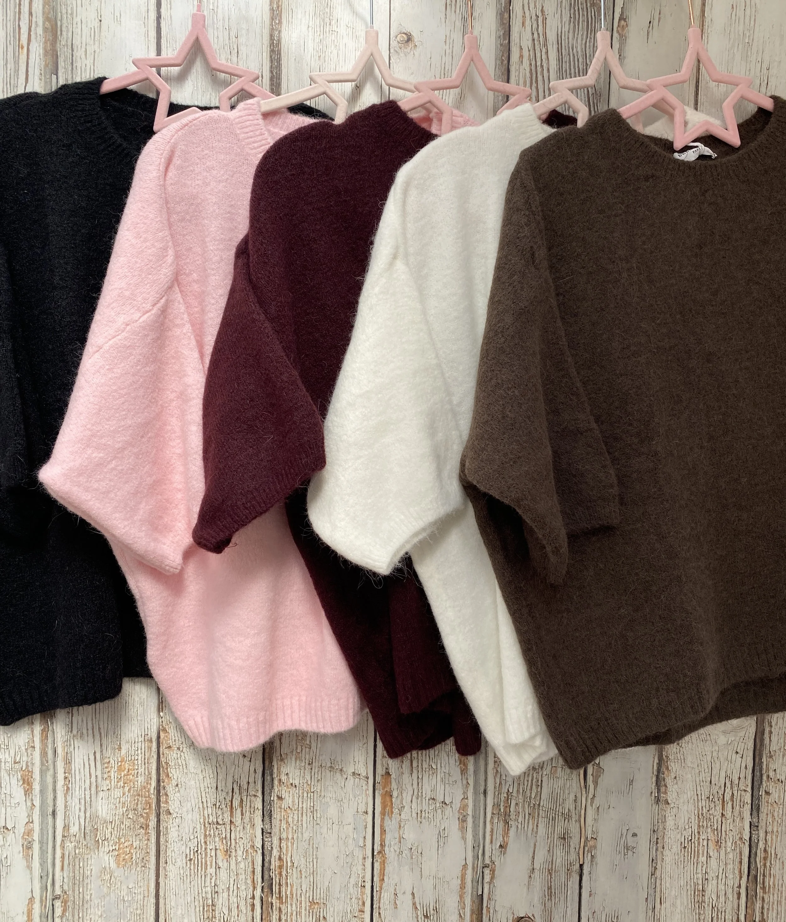 Alpaca Mix, Half Sleeve Jumper