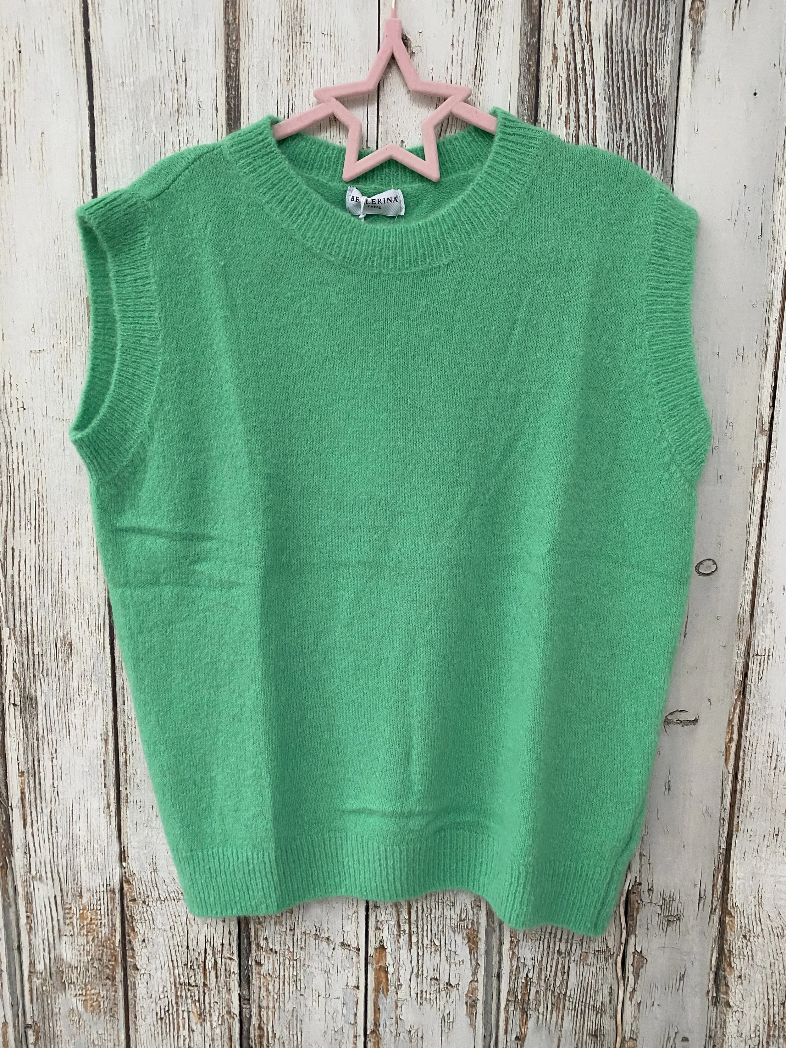 emerald green tank top