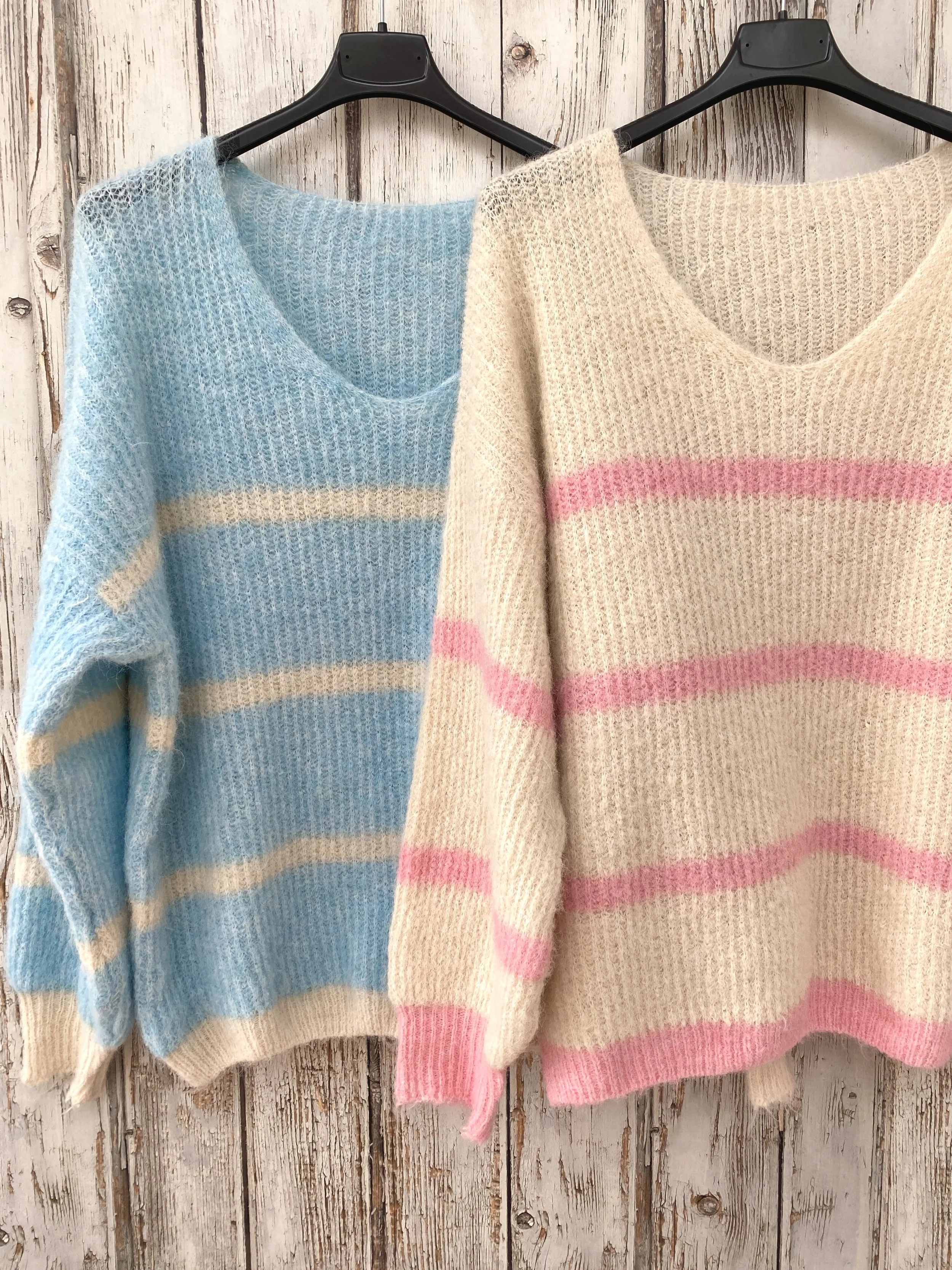 Annabel Contrast Stripe Jumper