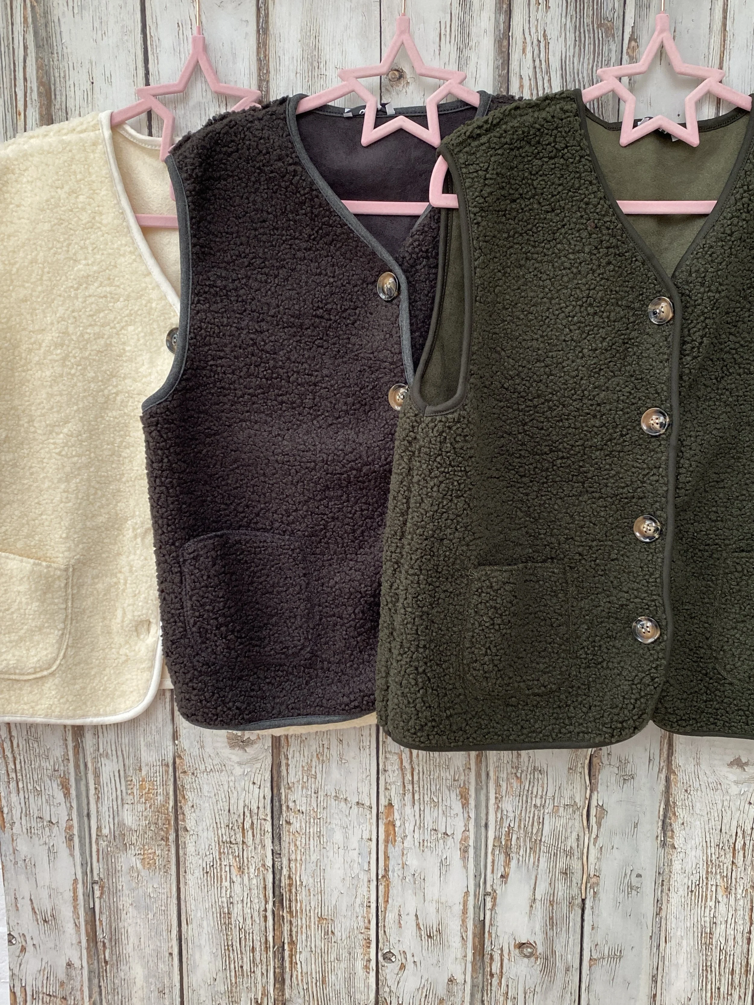 Teddy Fleece Waistcoat/Gilet