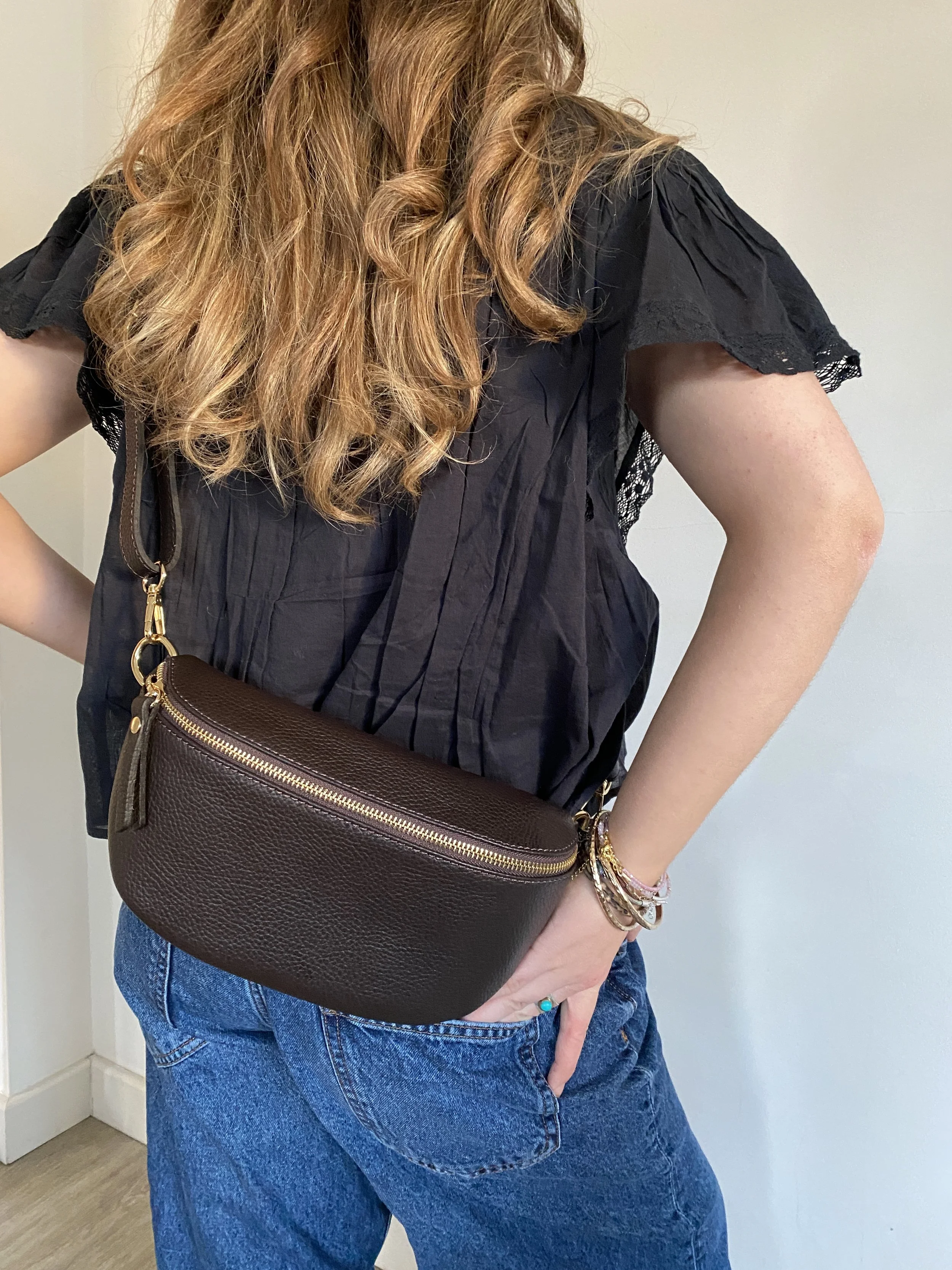 Mollie Leather Belt Bag