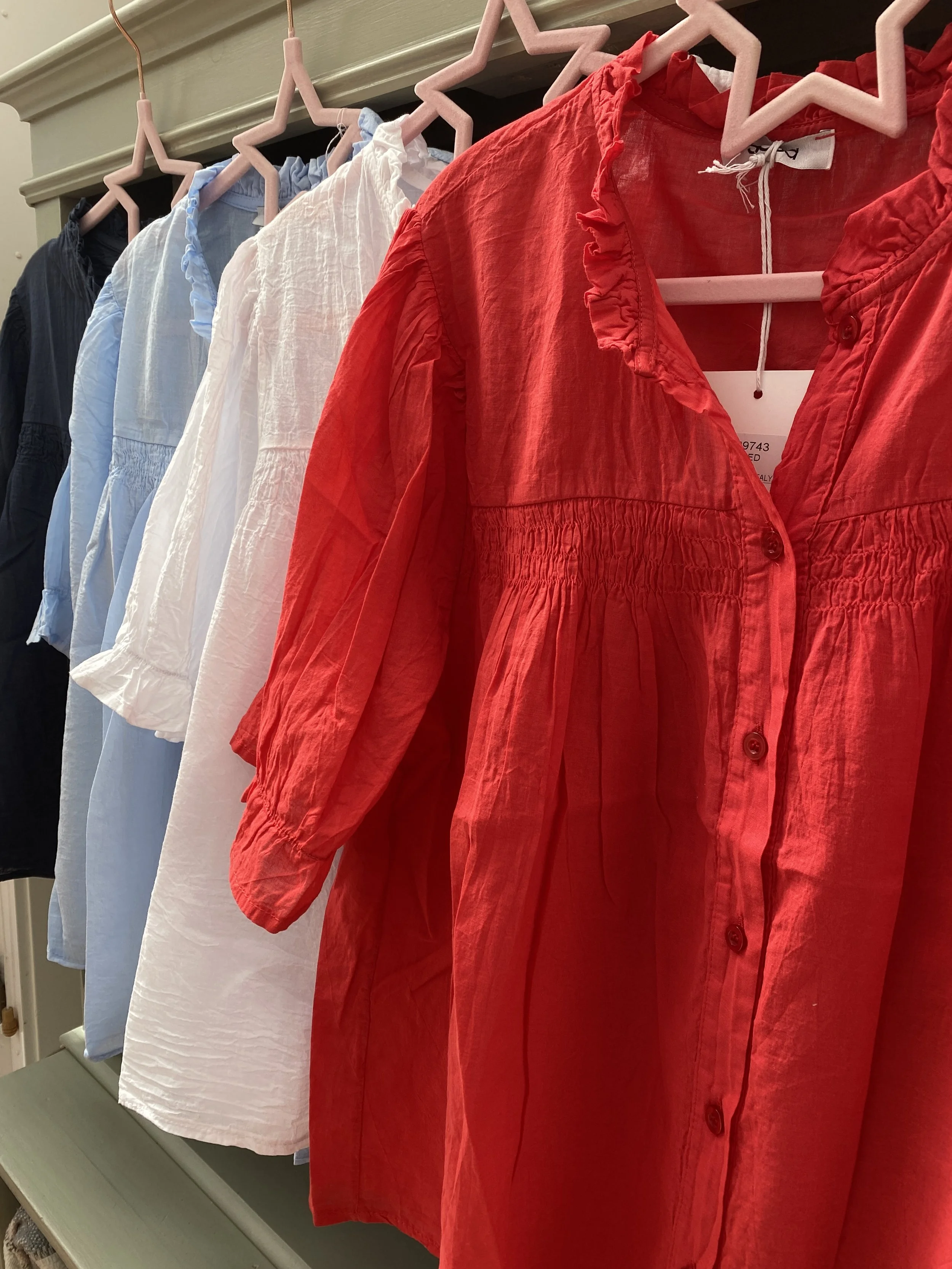 Button Cotton Blouse
