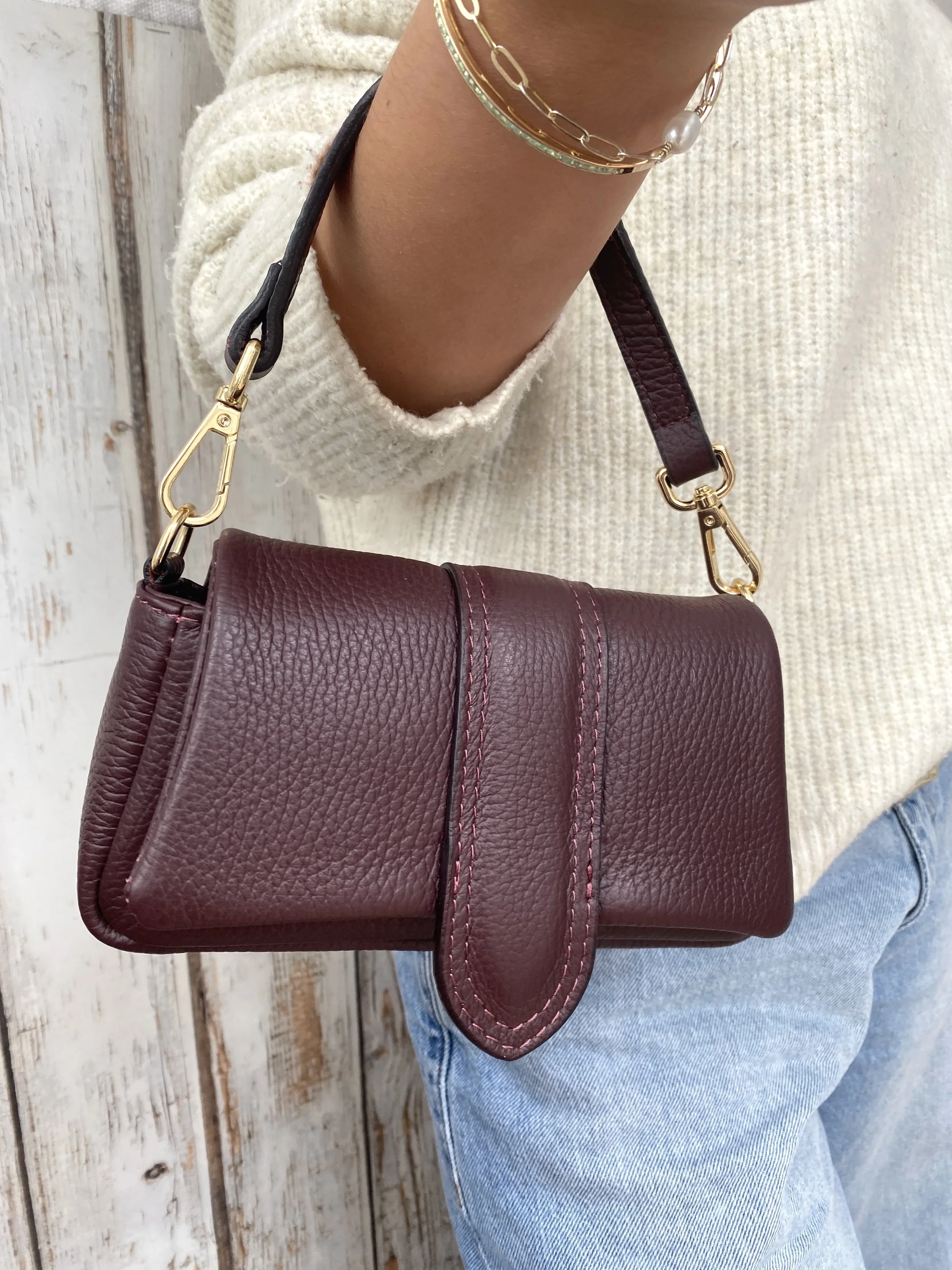 Lola Mini Leather Handbag