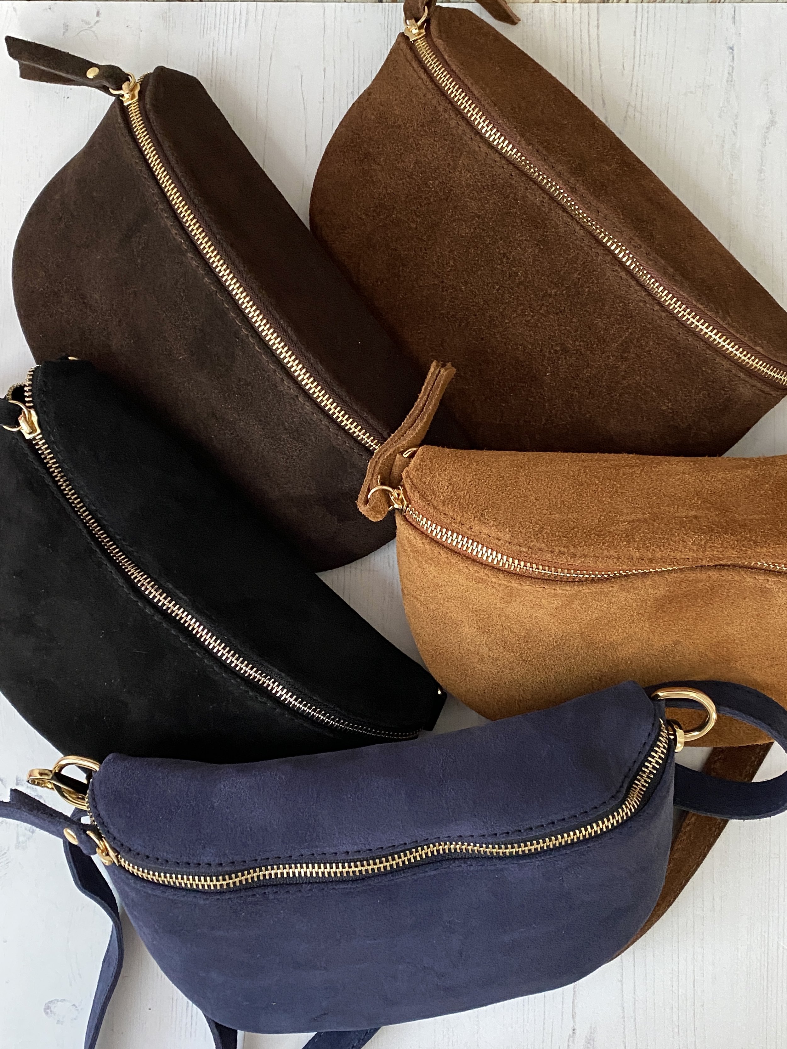 Mollie Suede Belt Bag