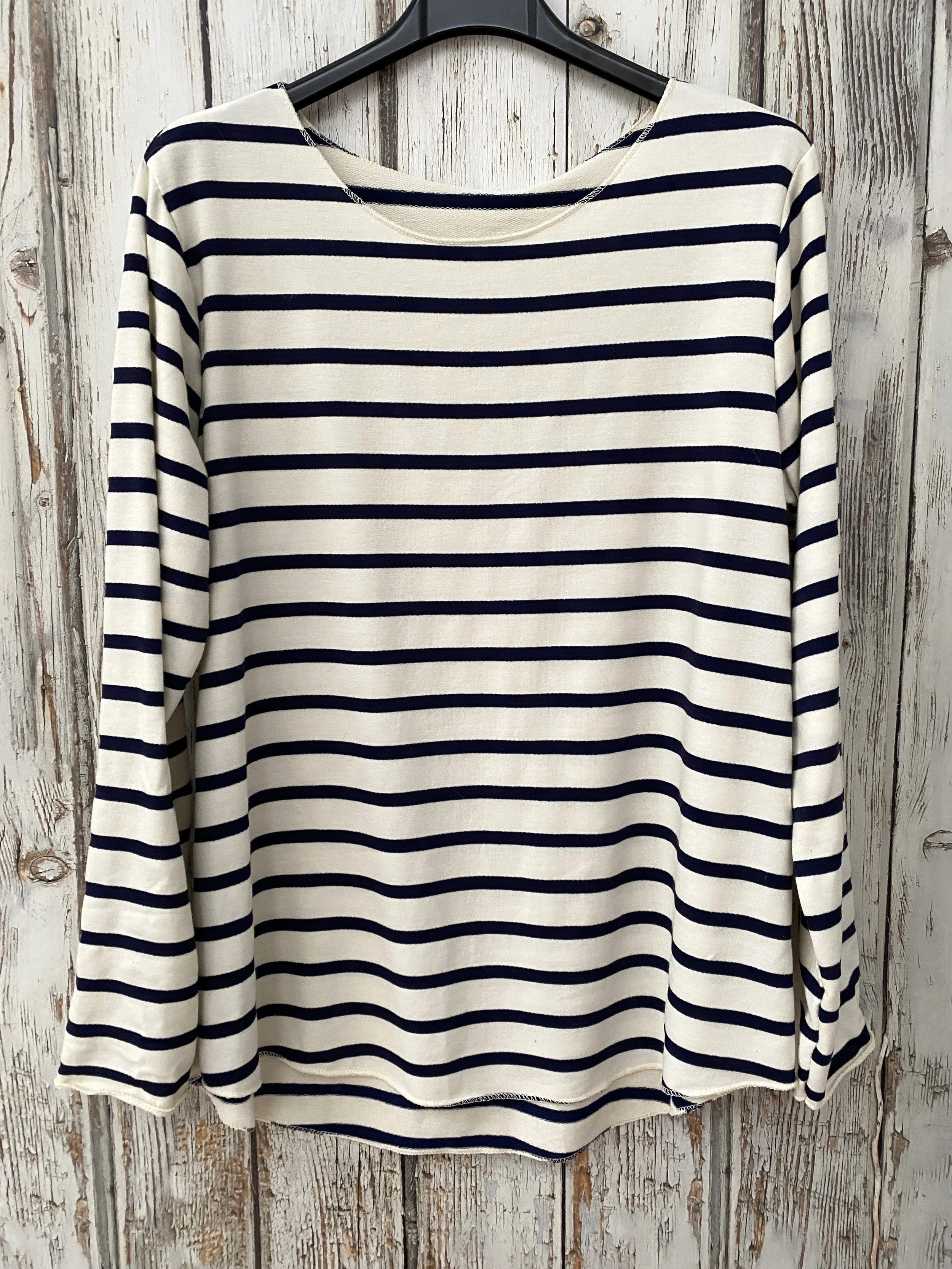 breton stripe style top