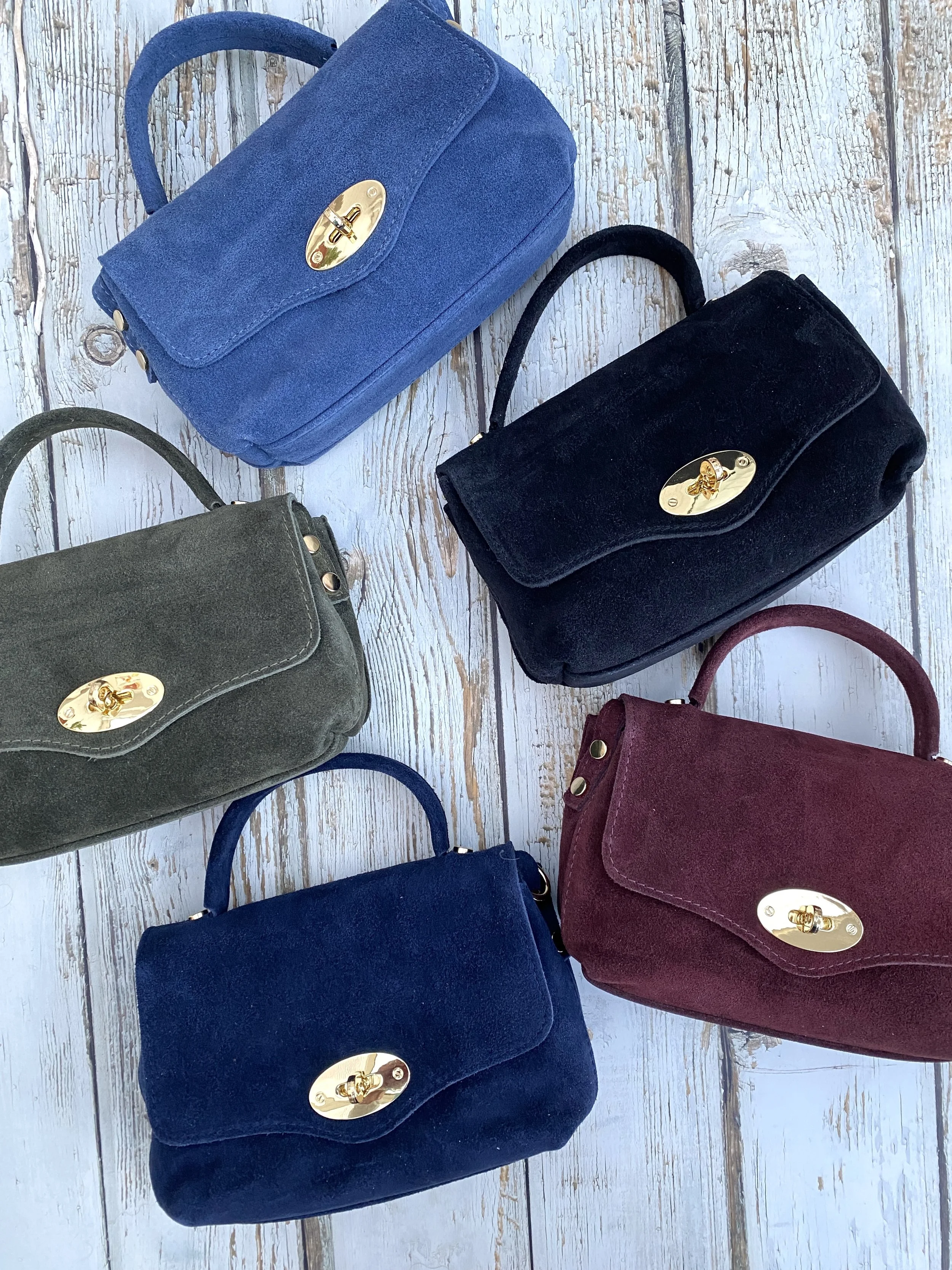Georgie Suede Bag