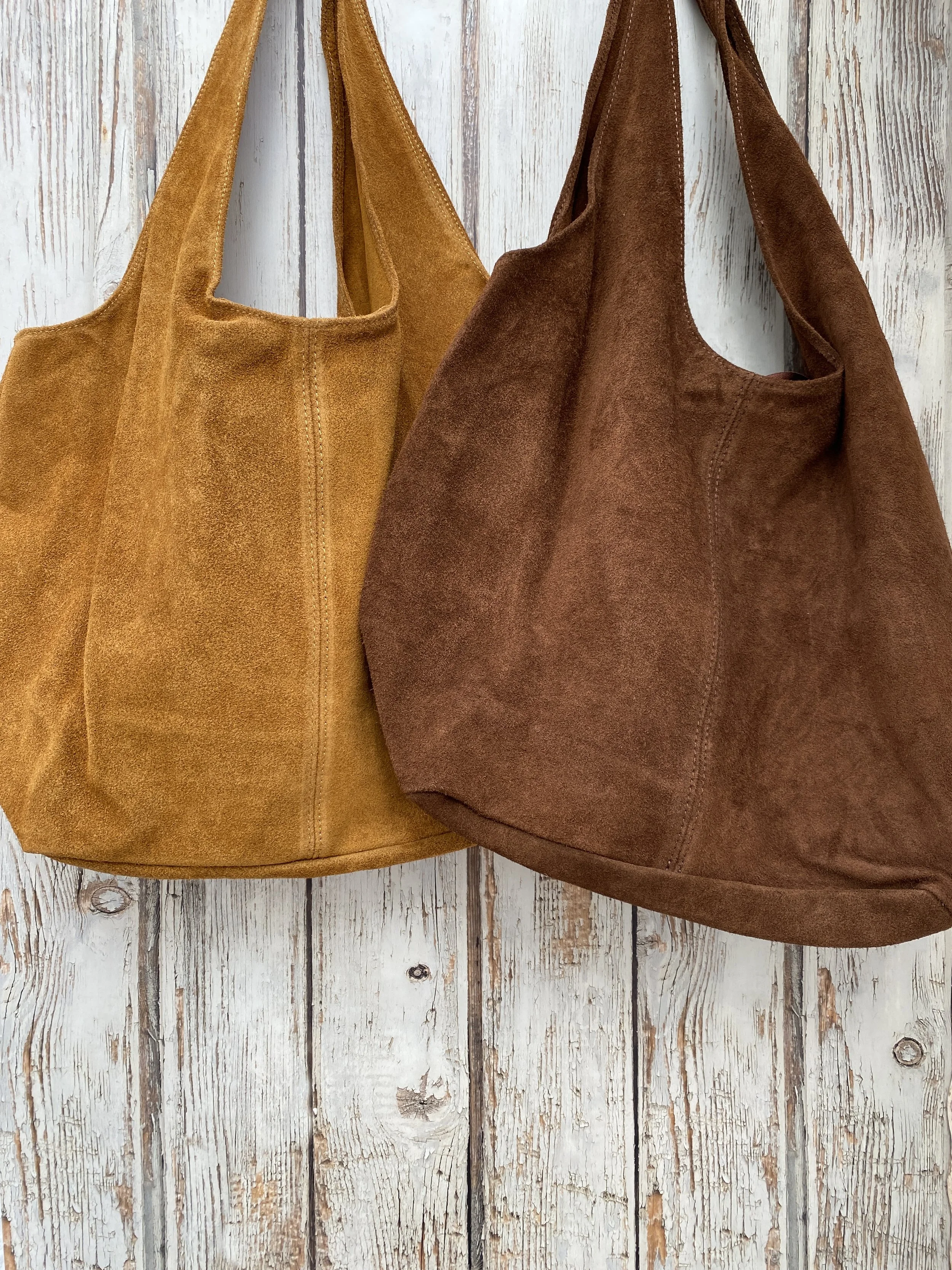 Slouchy Suede Bag