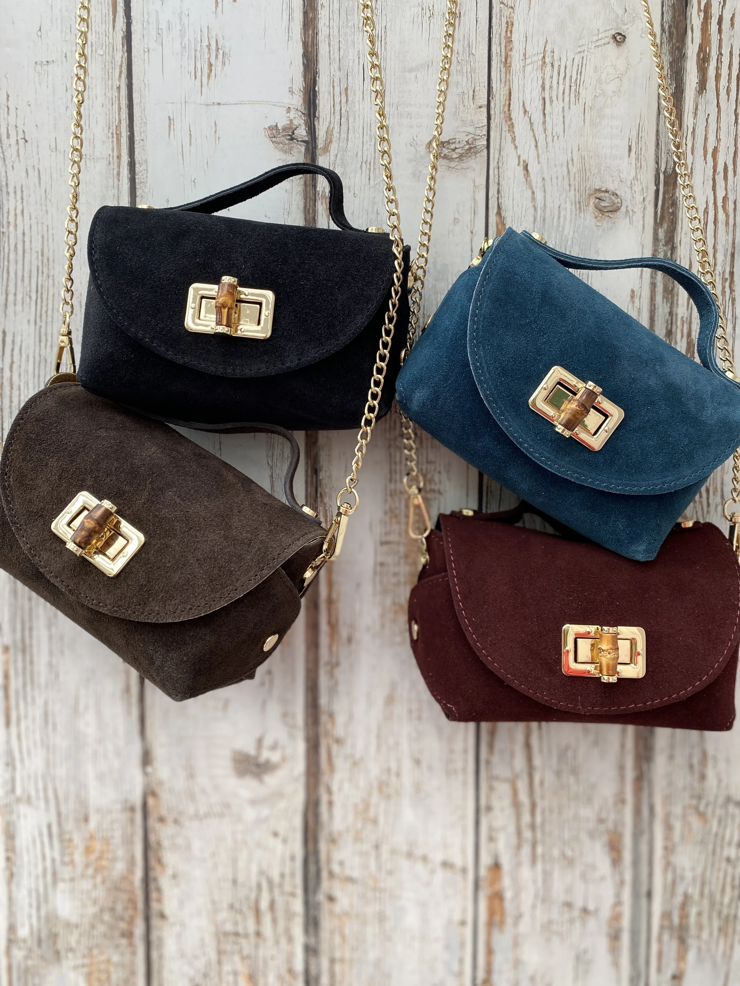 Emily Mini Suede Bag