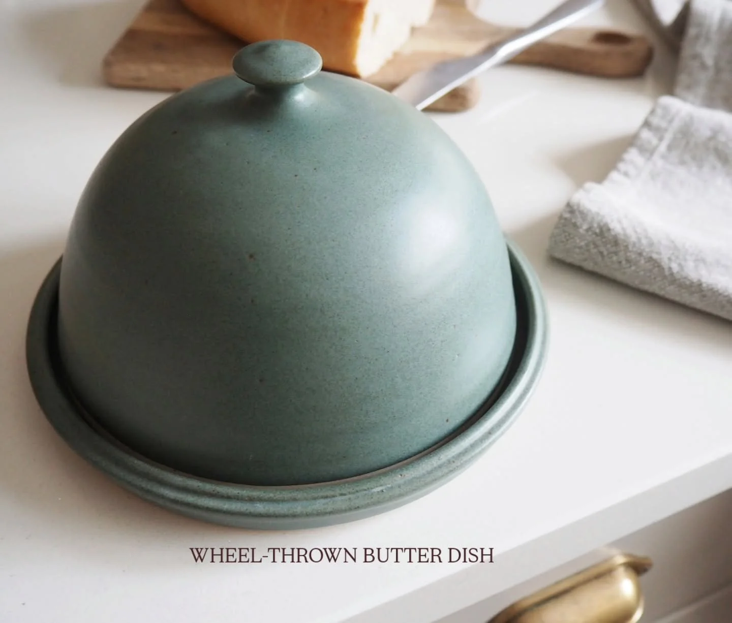 Some pieces keep calling you back!
 
After a busy season, I&rsquo;m returning to the wheel to make another batch of my domed butter dishes &mdash; a form I&rsquo;ve loved throwing for years. 

Pre-orders are available on my website and you can choose