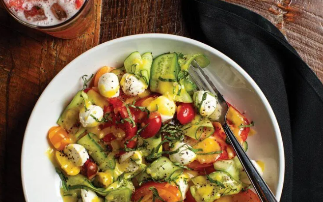 The Feed Co. Table &amp; Tavern’s Tomato Cucumber Summer Salad