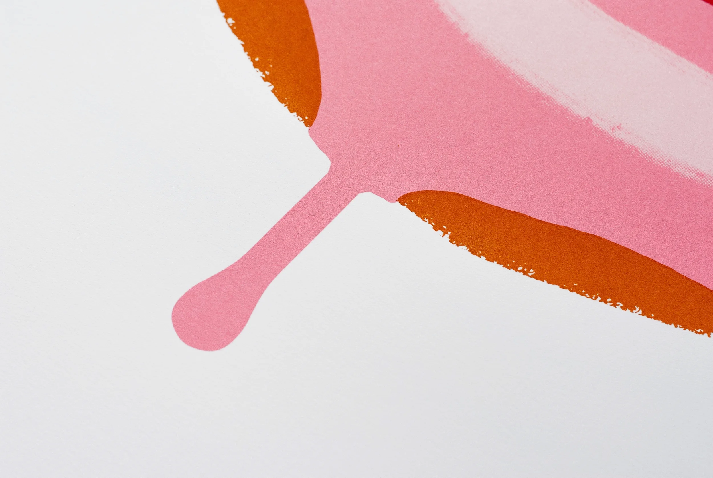 'PLEASURE' Donut Limited Edition Practical Magic Screen Print