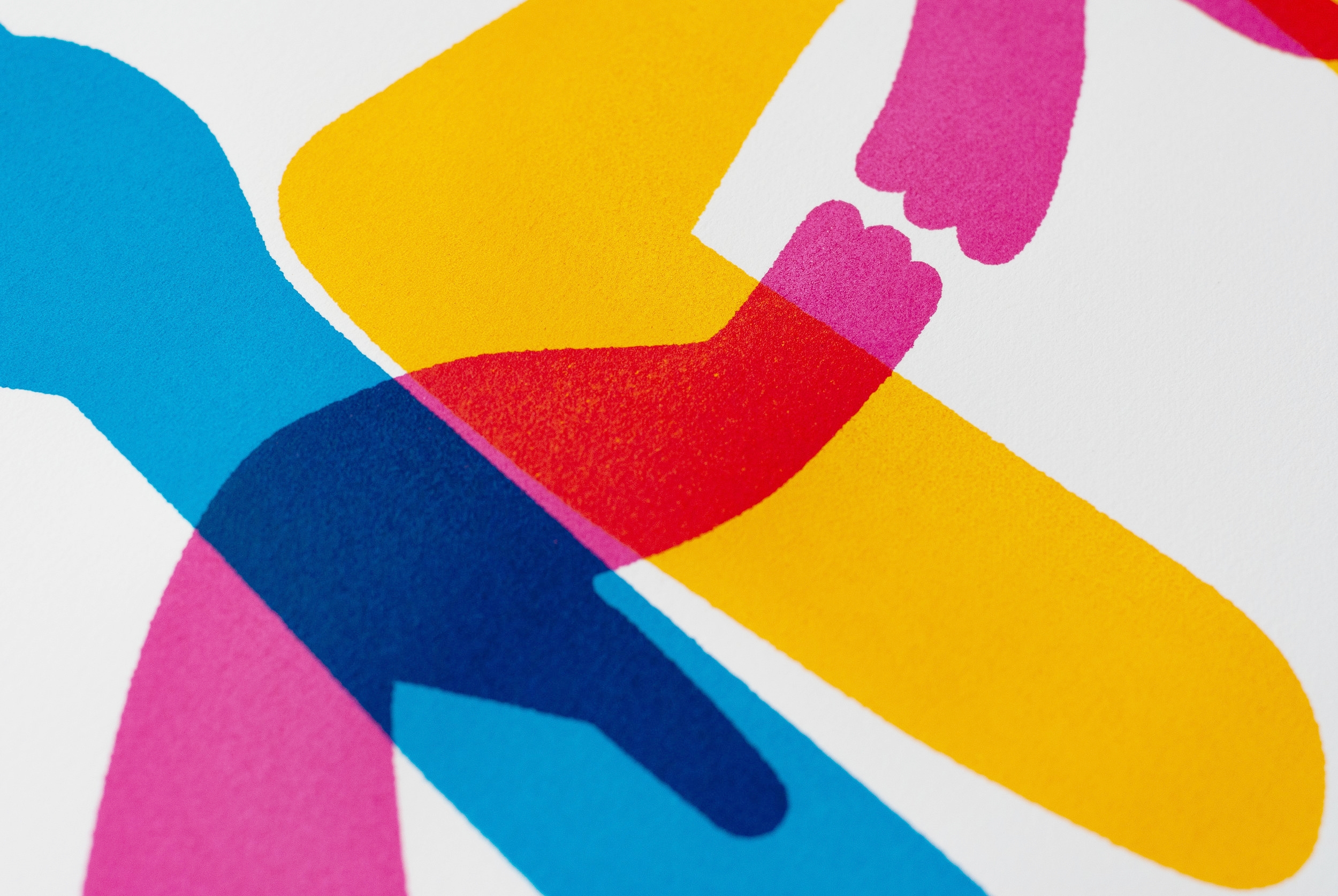 'STRIKE A POSE' Limited Edition Screenprint