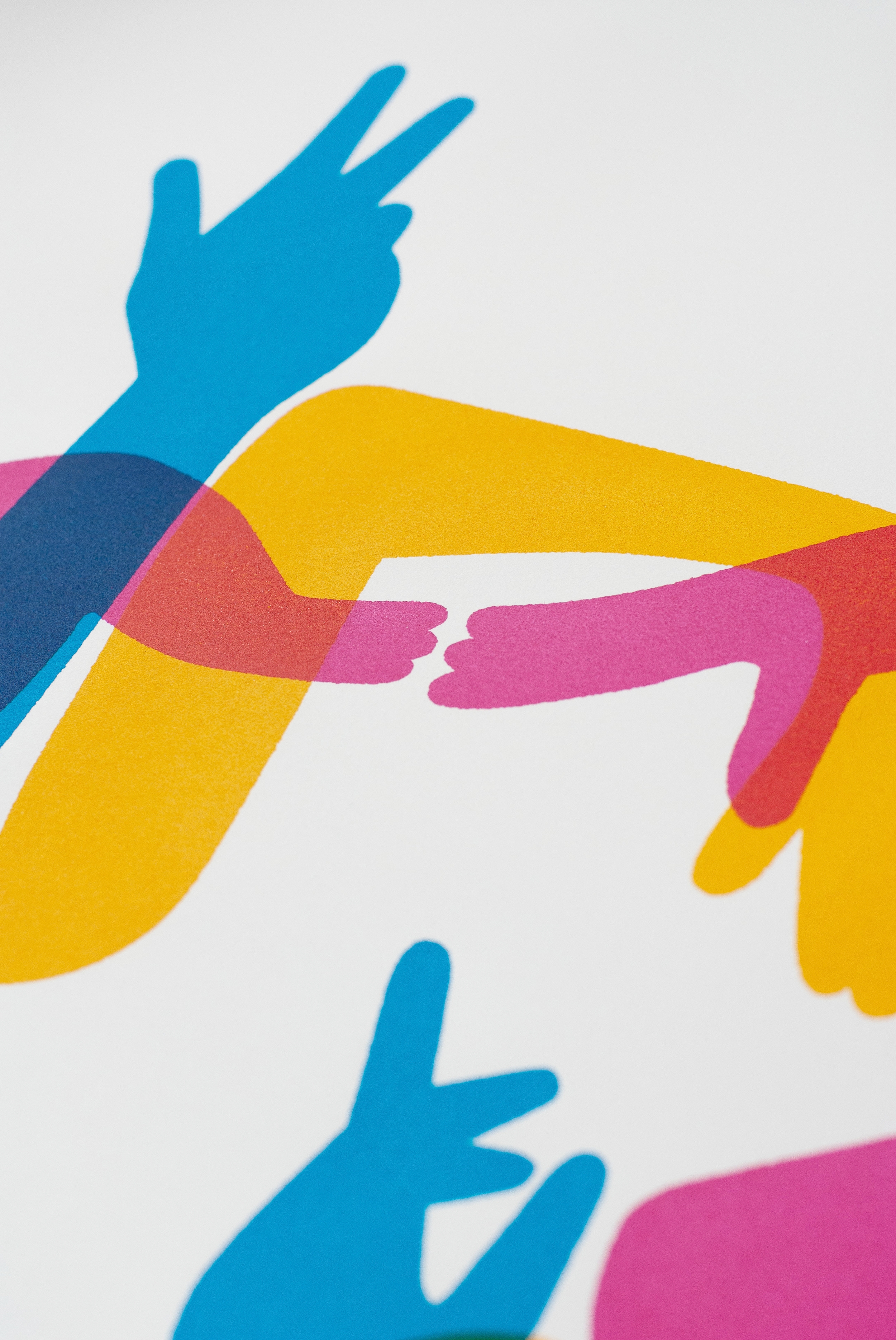 'STRIKE A POSE' Limited Edition Screenprint