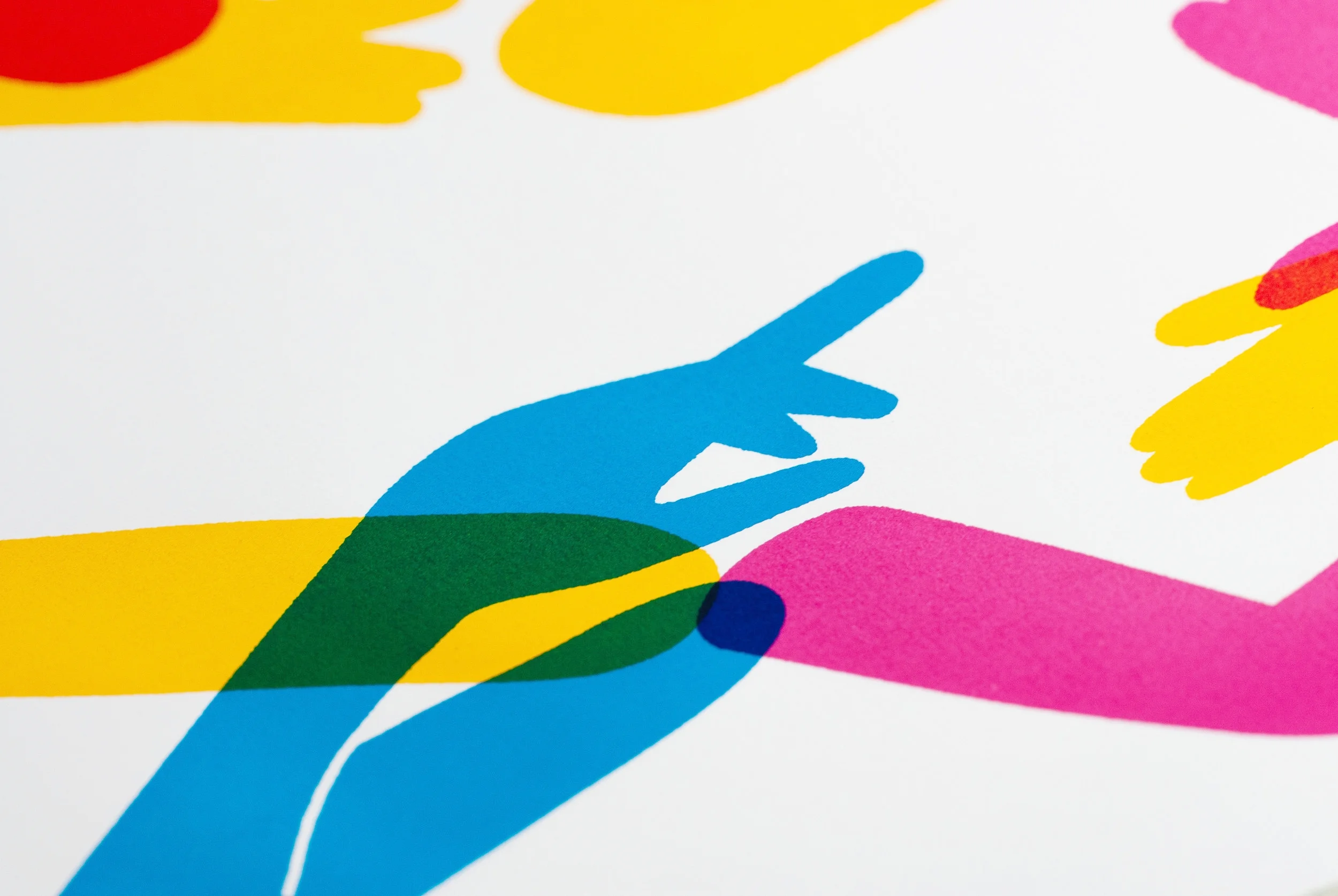 'STRIKE A POSE' Limited Edition Screenprint