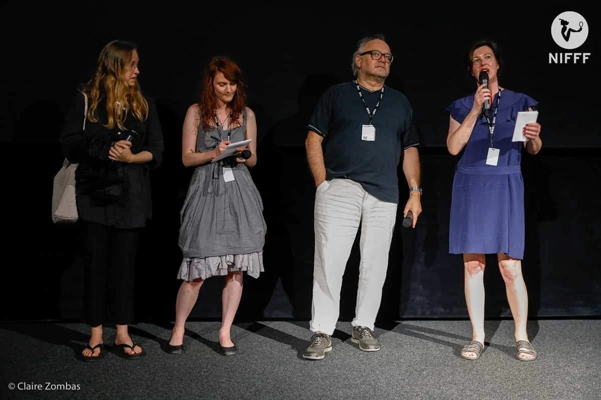 Interprète pour Markus Fischer et Nurit Hirschfeld au NIFFF © Claire Zombas