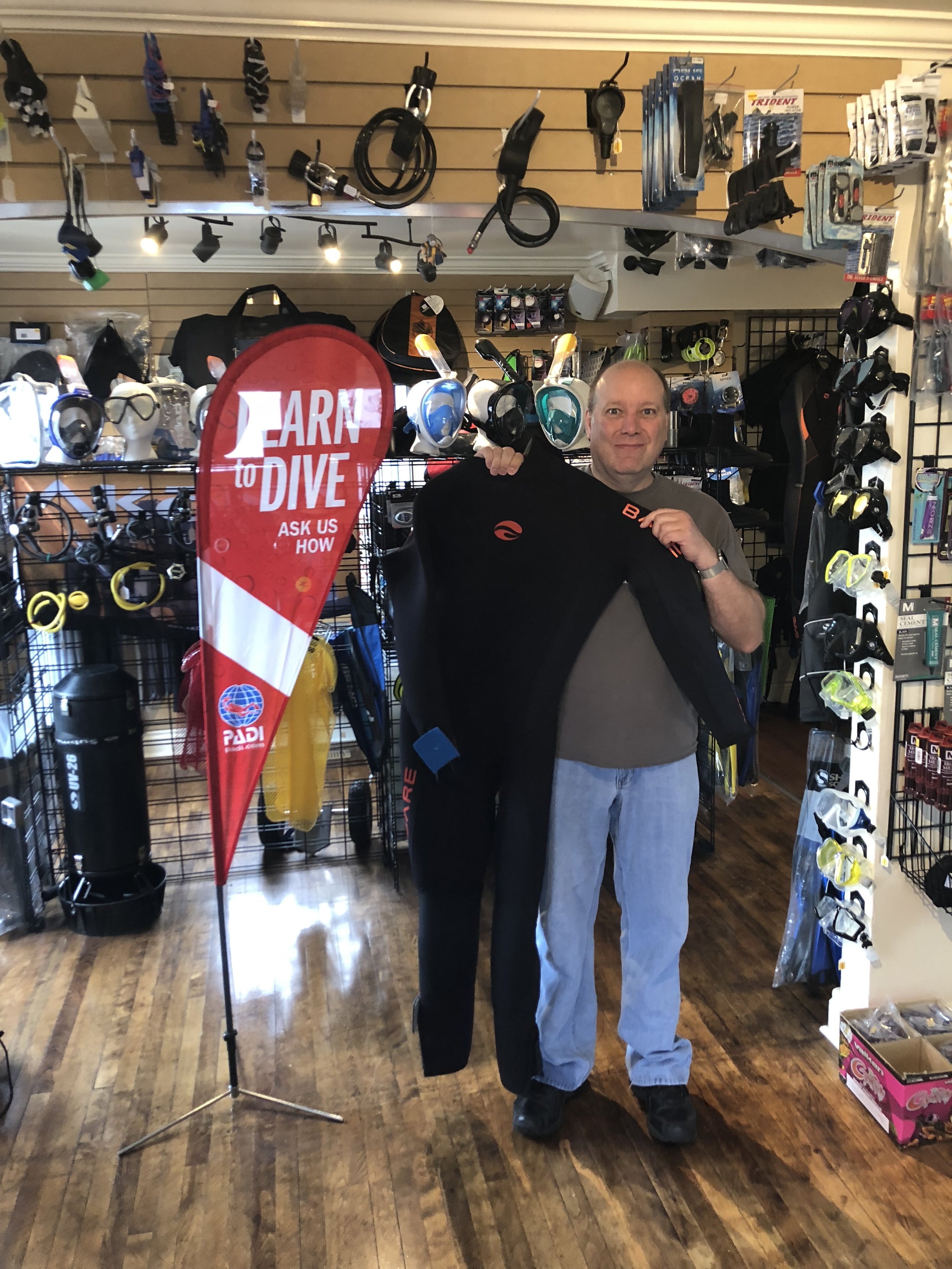 Winner of a Bare Velocity Ultra Wetsuit