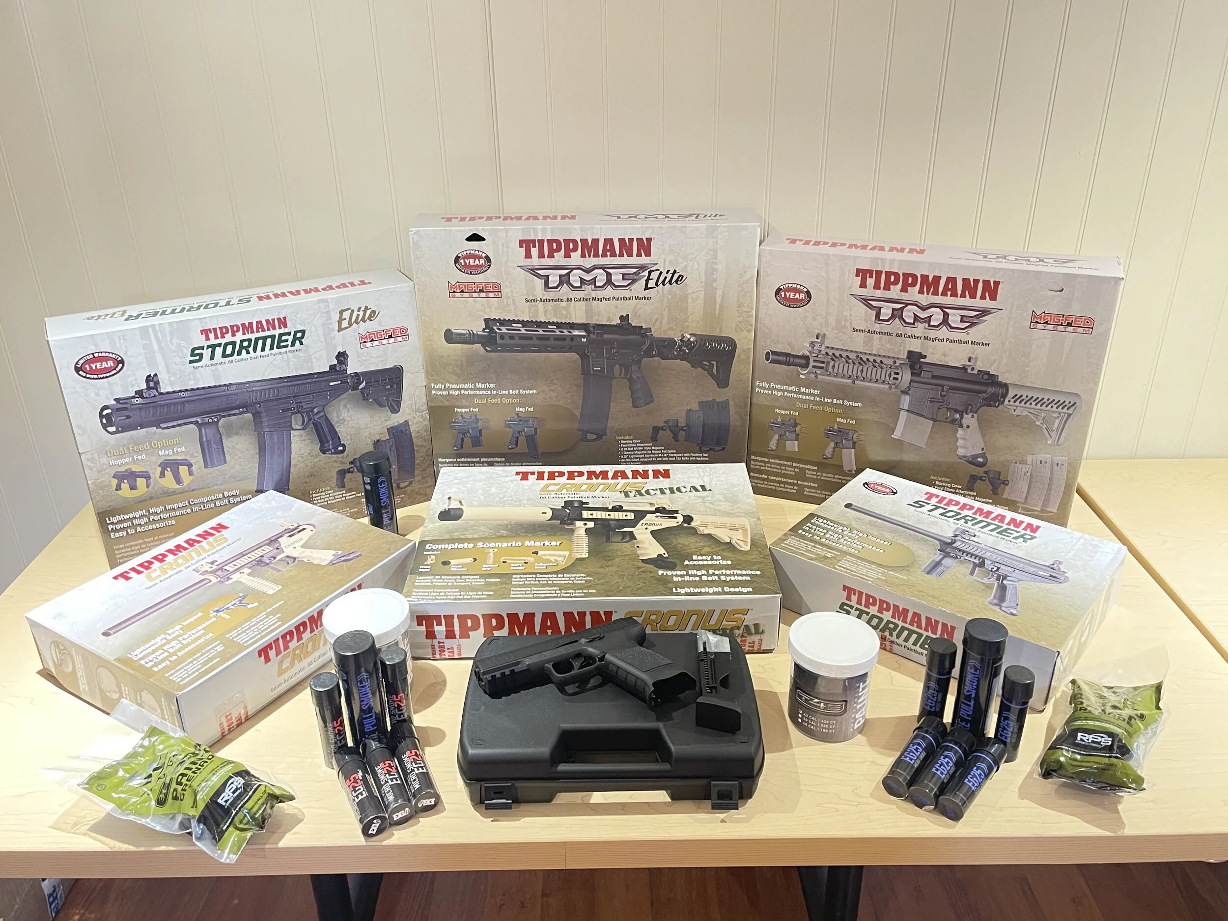 RESTOCKED ON PAINTBALL SUPPLIES WITH LOTS OF NEW GOODIES!!!