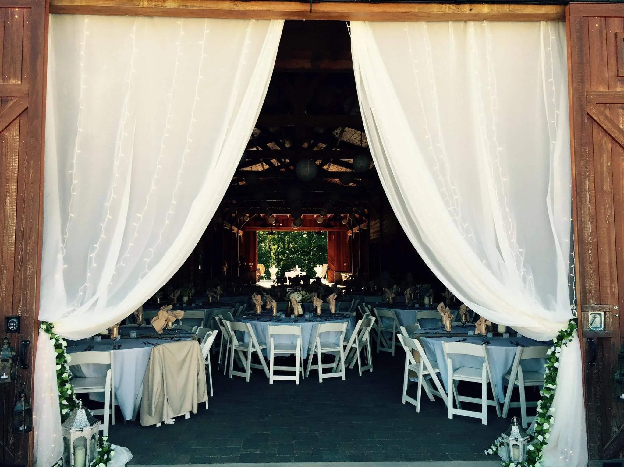Barn Wedding Venue Chairs Image