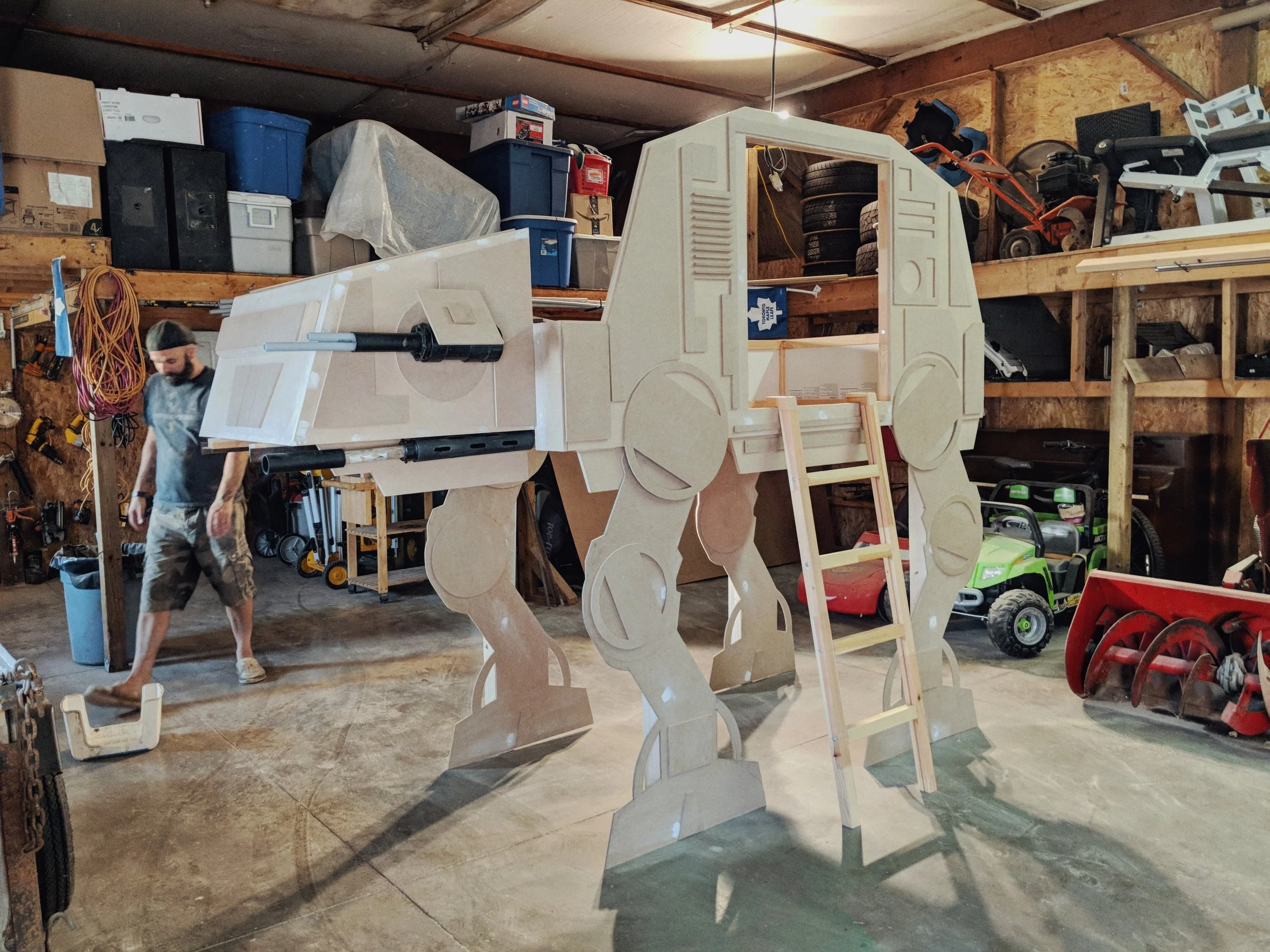 Ready for paint.