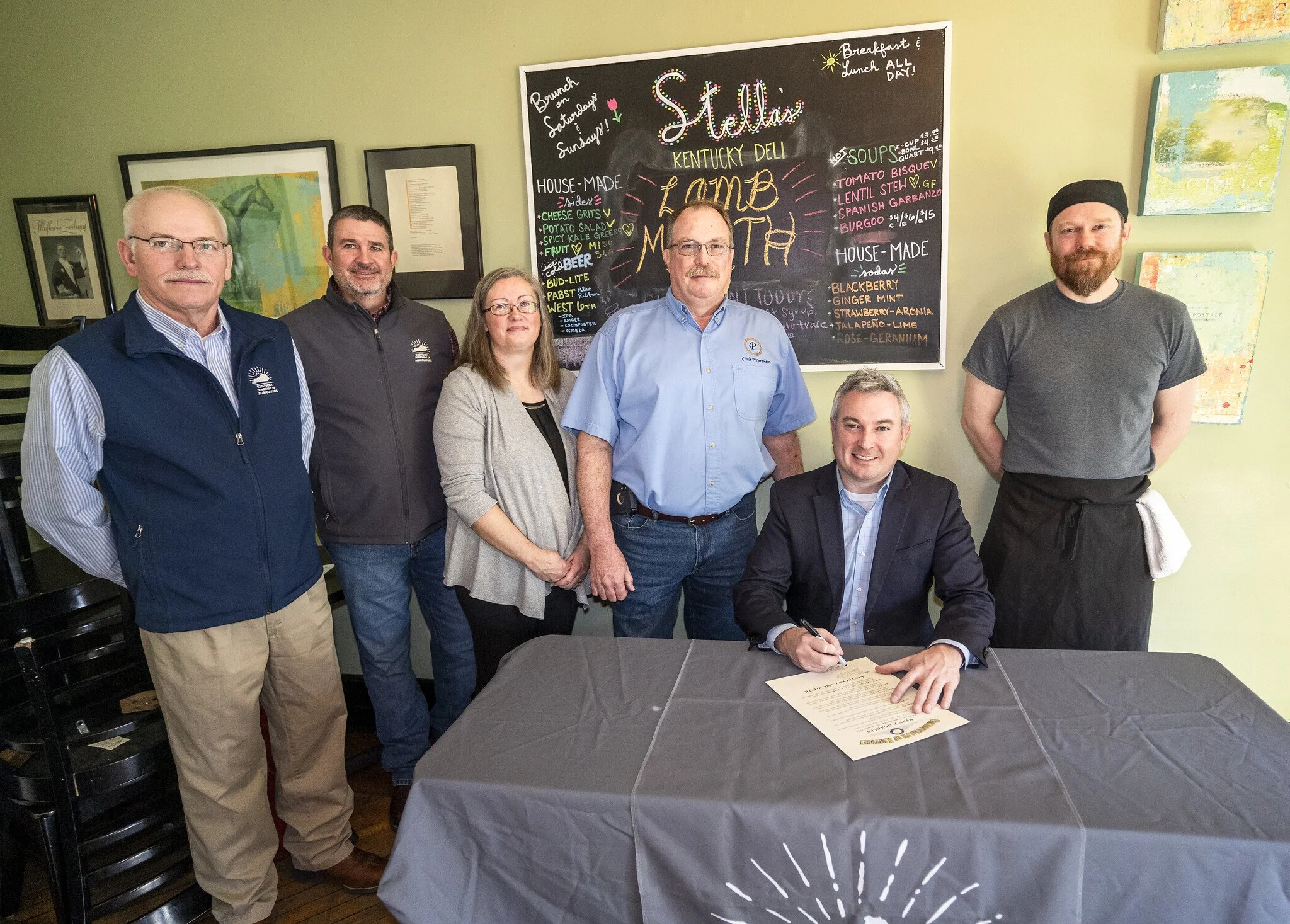 Commissioner Quarles Celebrates February as Lamb Month in Kentucky