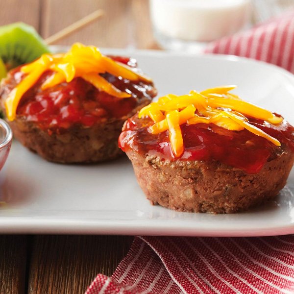 Five-Way Mini Meatloafs