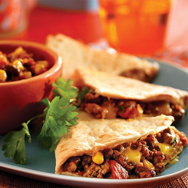 Crazy Beef Quesadillas 