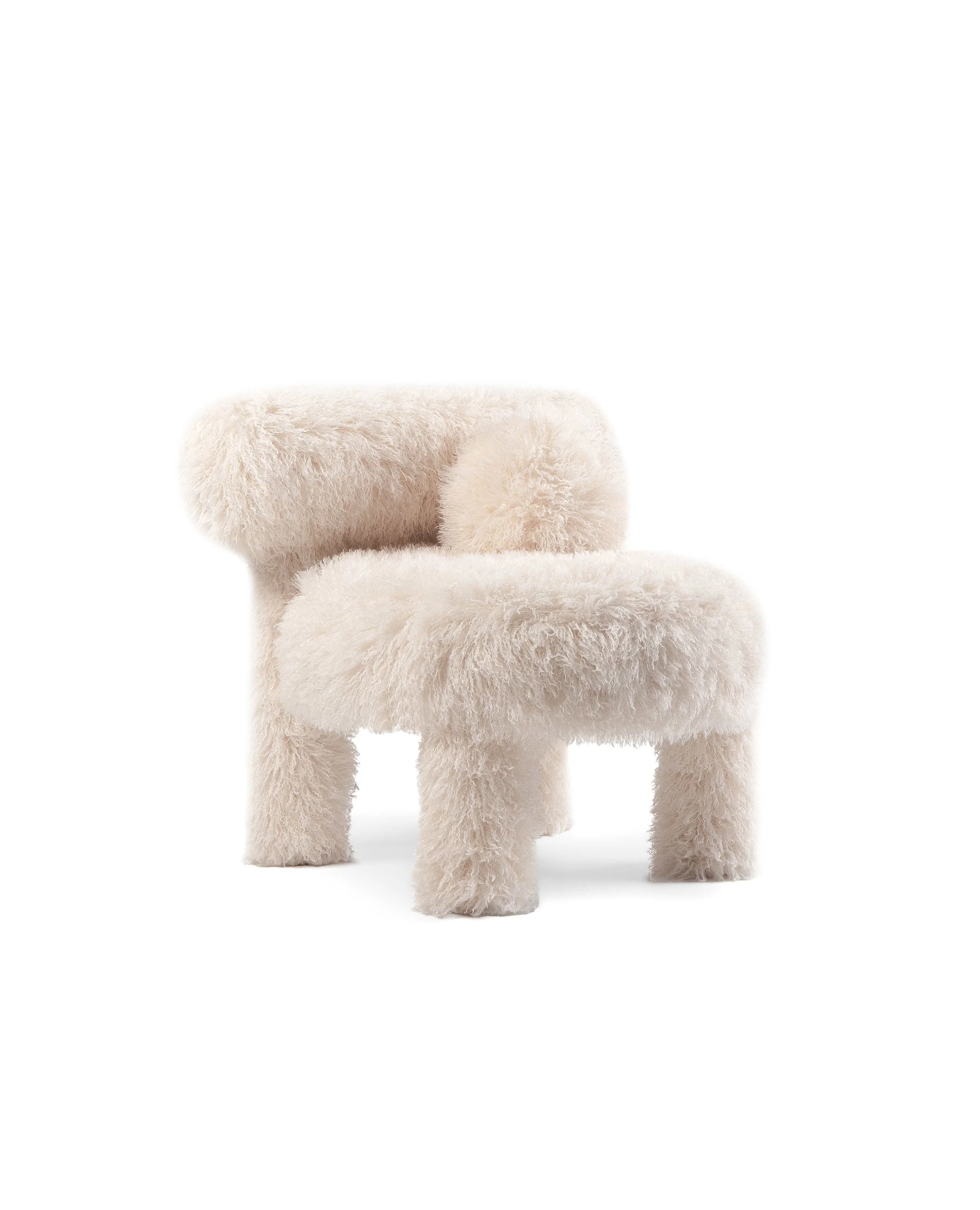 Low Chair Gropius CS1 Fluffy Edition