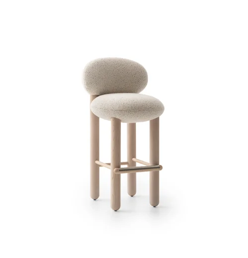 Bar Chair Flock CS2 by Noom
