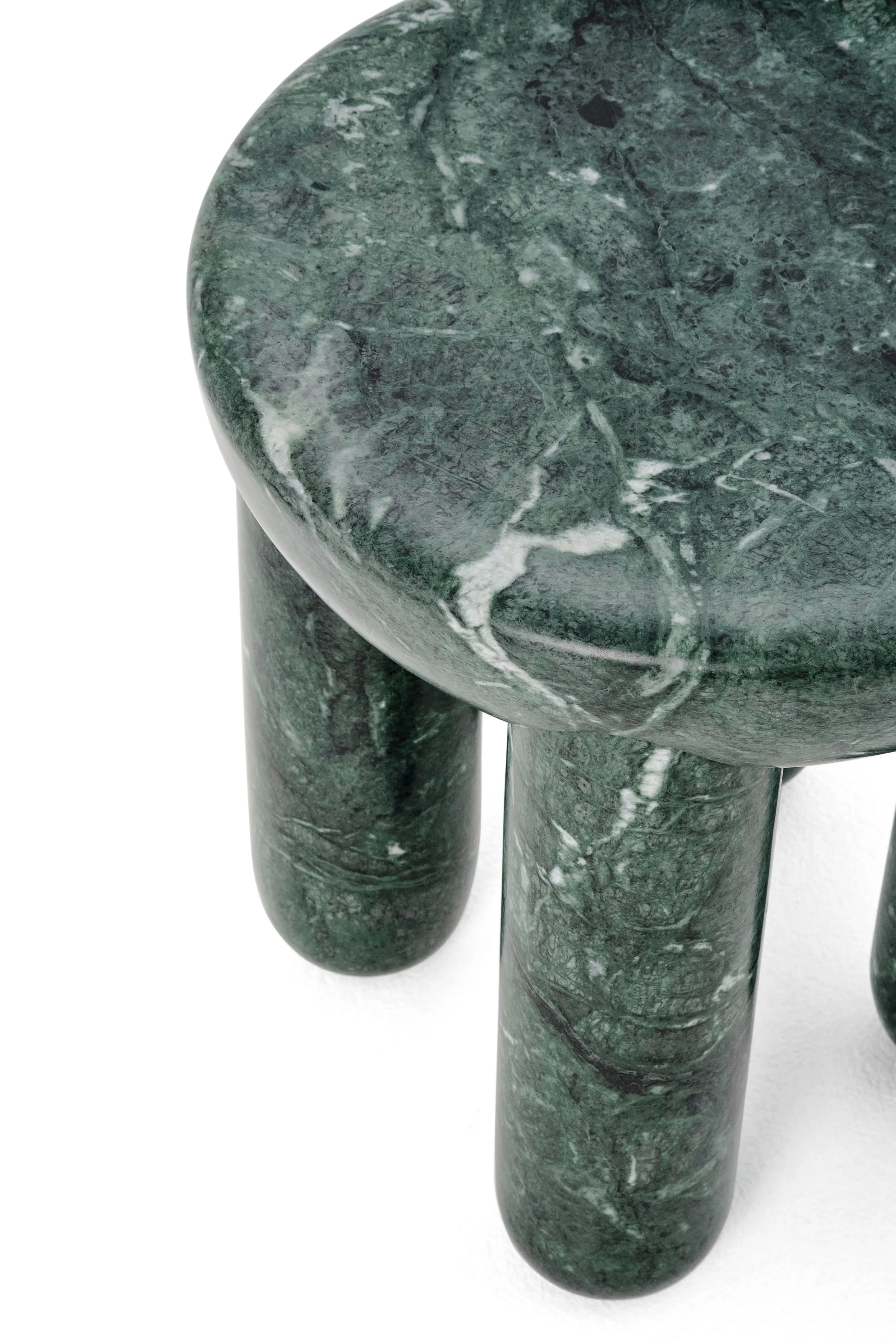 Freyja Coffee Table 3 Numbered Edition - Green marble coffee table ...