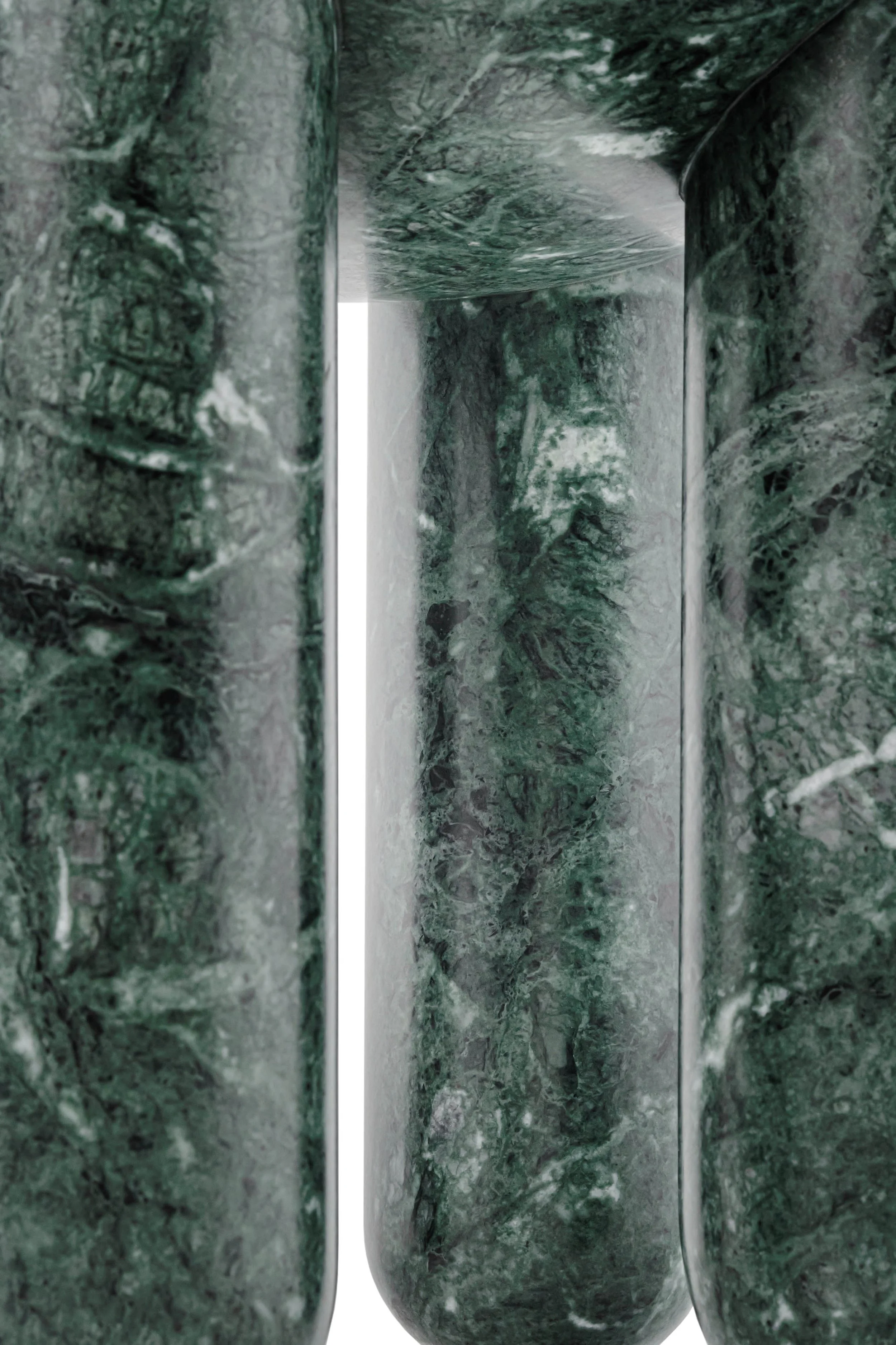 Freyja Coffee Table 3 Numbered Edition - Green marble coffee table ...