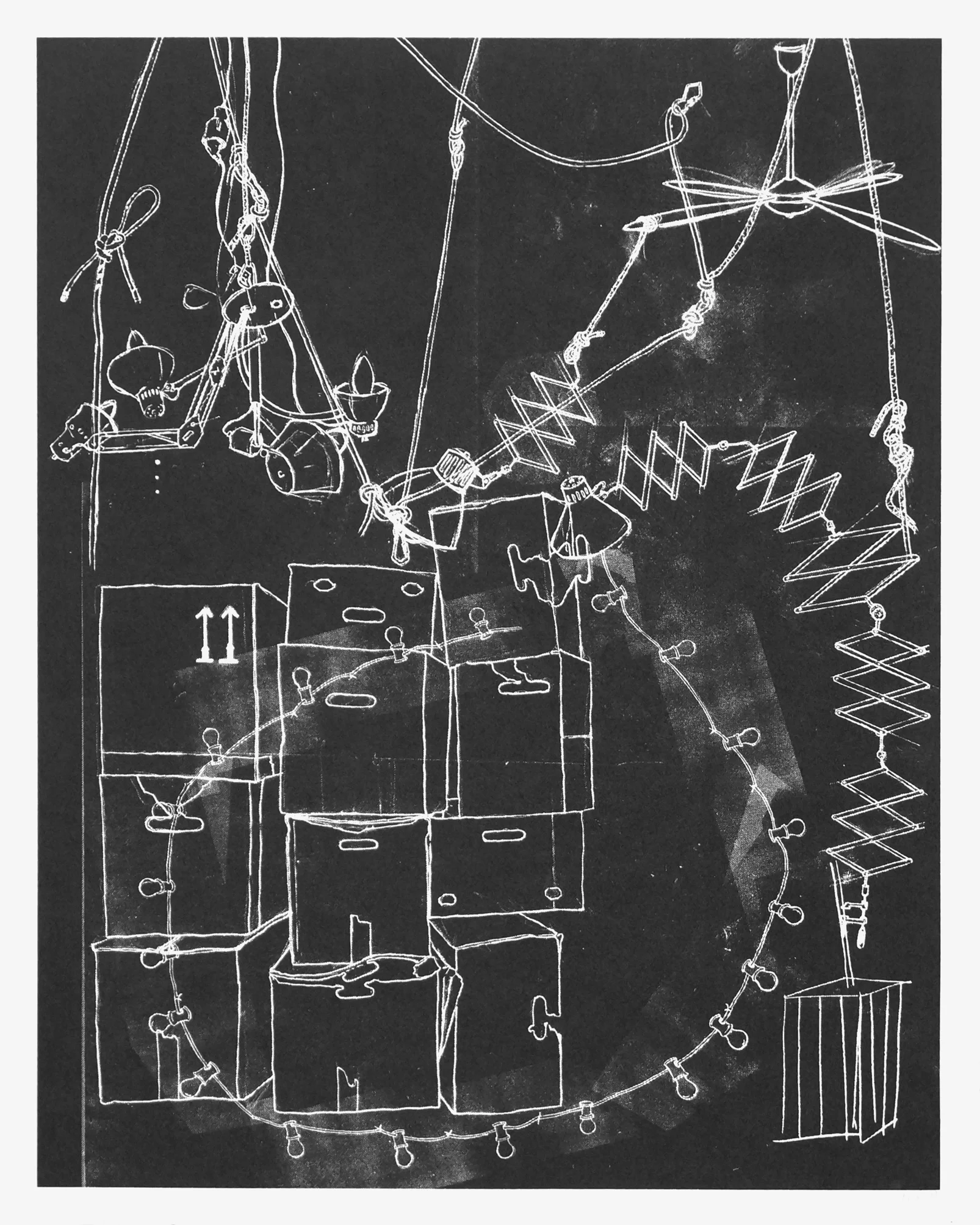 o.T. Siebdruck. 50cm x 40cm, 2012