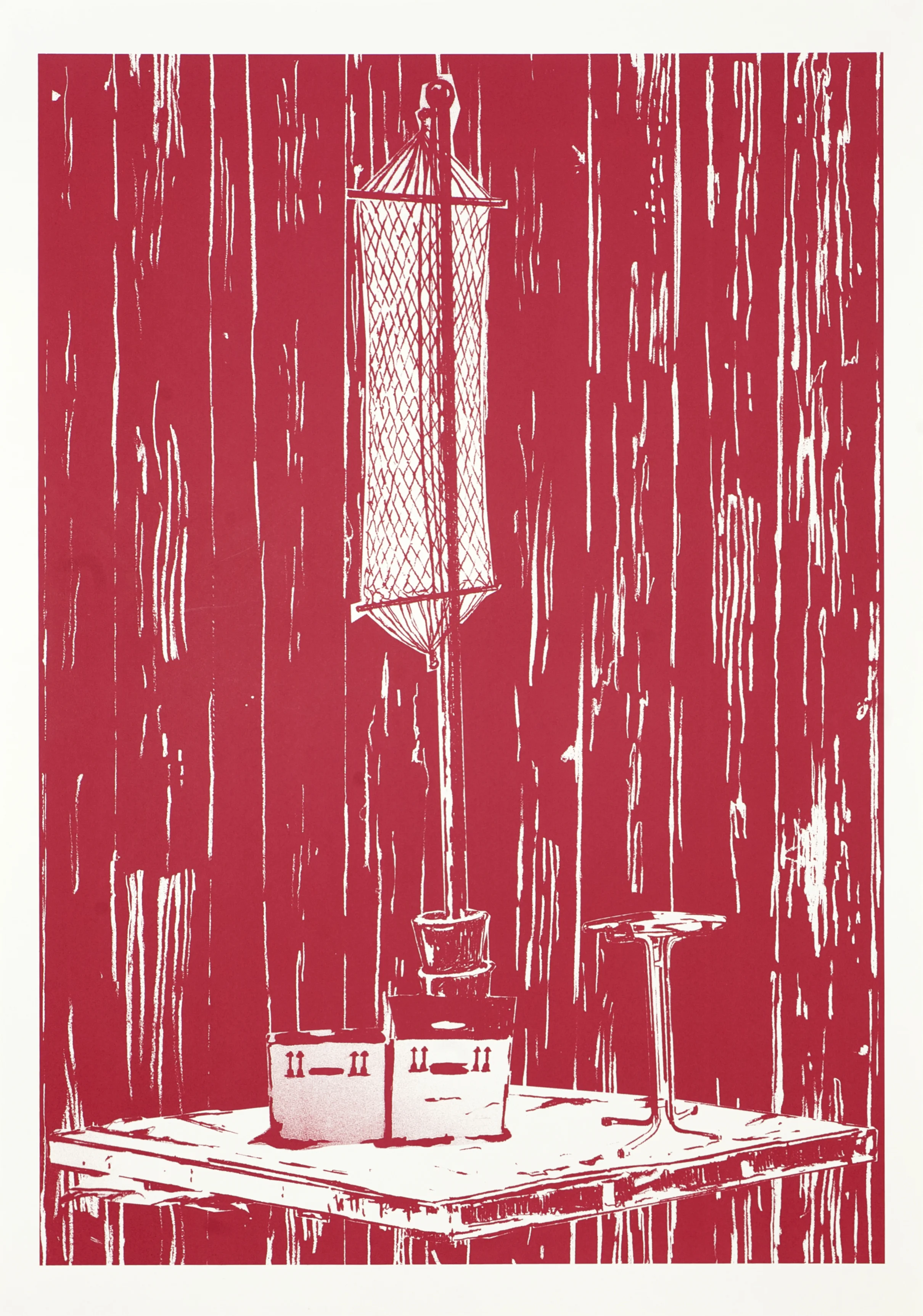 o.T. Siebdruck, 100cm x 70cm, 2010