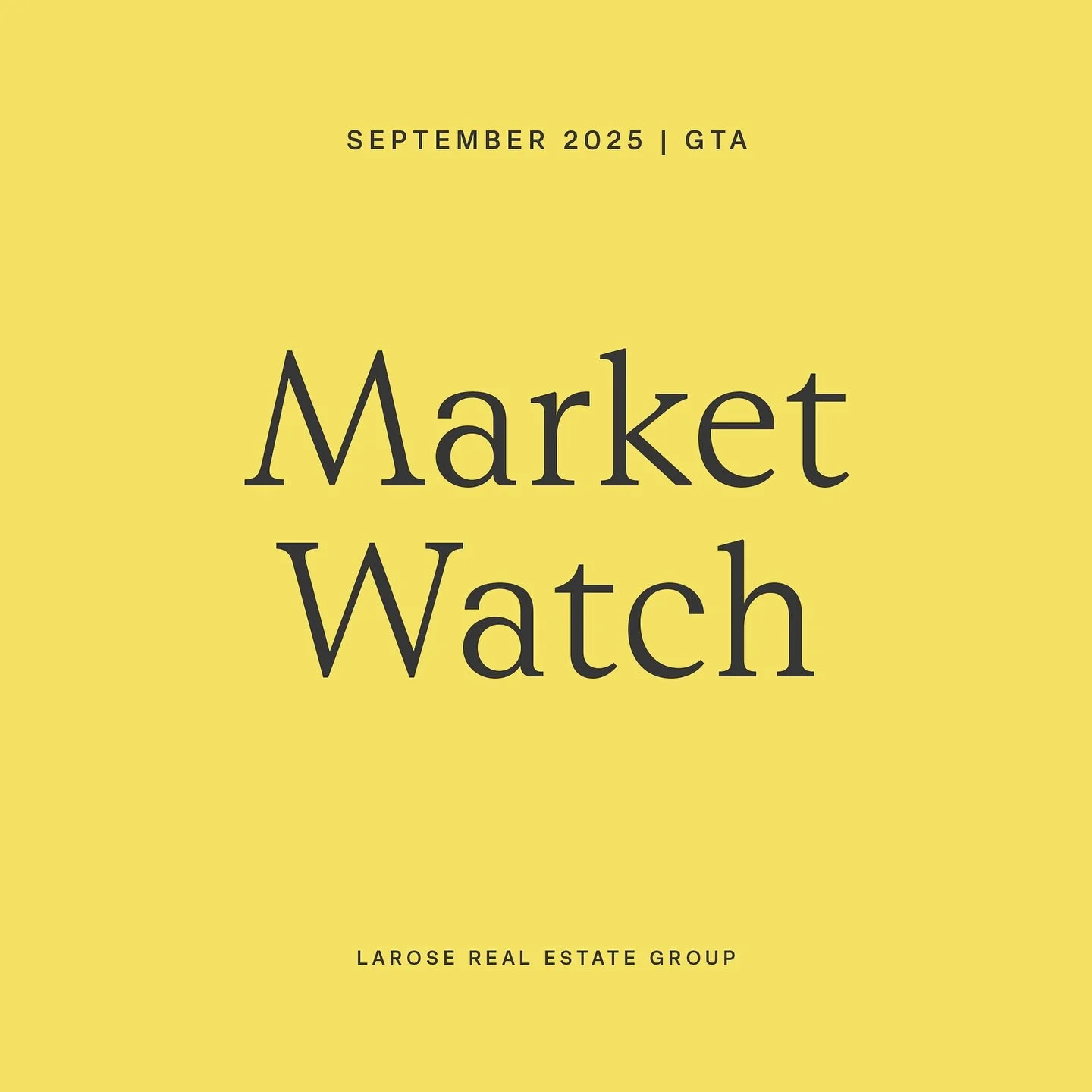 📈 GTA Real Estate Update – September 2025
Home sales were up 8.5% across the Greater Toronto Area compared to last year! 
With lower monthly mortgage payments and plenty of homes to choose from, more buyers jumped into the market this Septem
