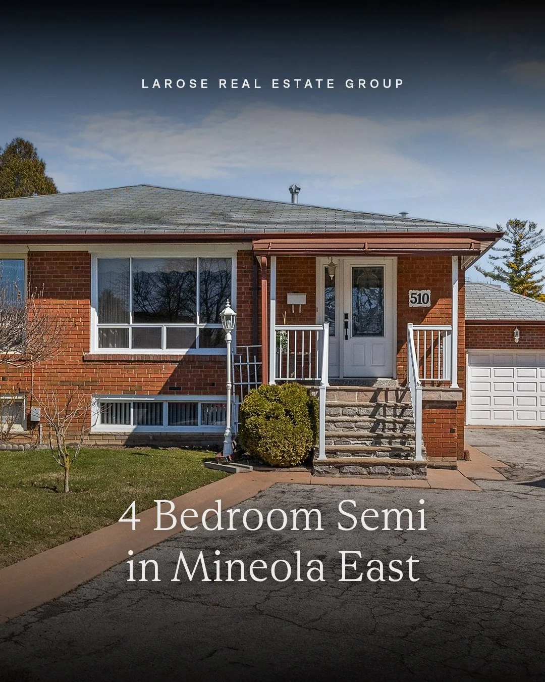 Charming 4 bedroom semi-detached backsplit in the highly sought-after community of Mineola East!

JUST LISTED | 510 Ettridge Court | Mineola East

▪️Tucked away on a quiet, family-friendly court in sought-after Mississauga
▪️One-owner home with pride