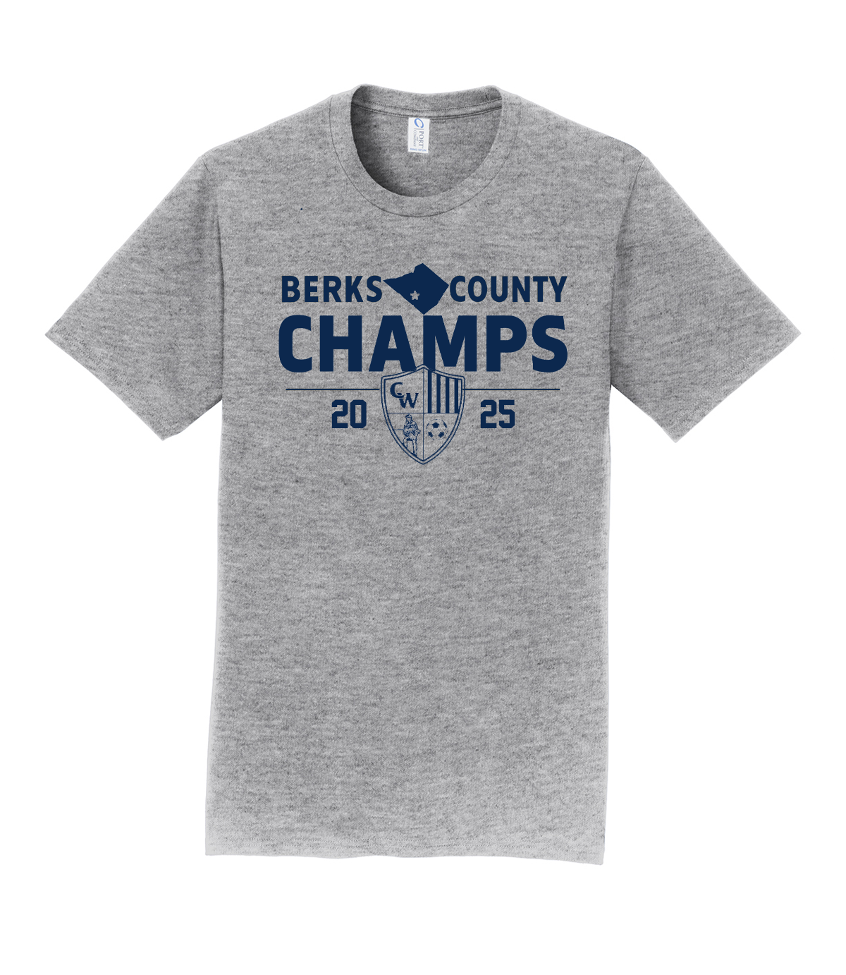 County Champs Gray Short Sleeve Cotton.png