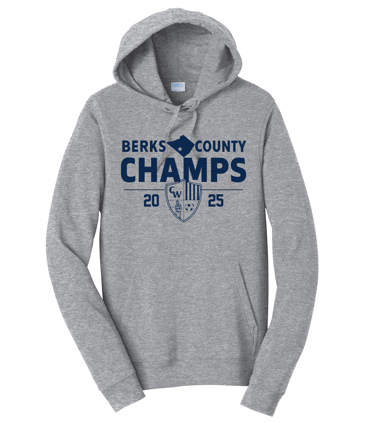 Berks County Champs Gray Hoodie.png