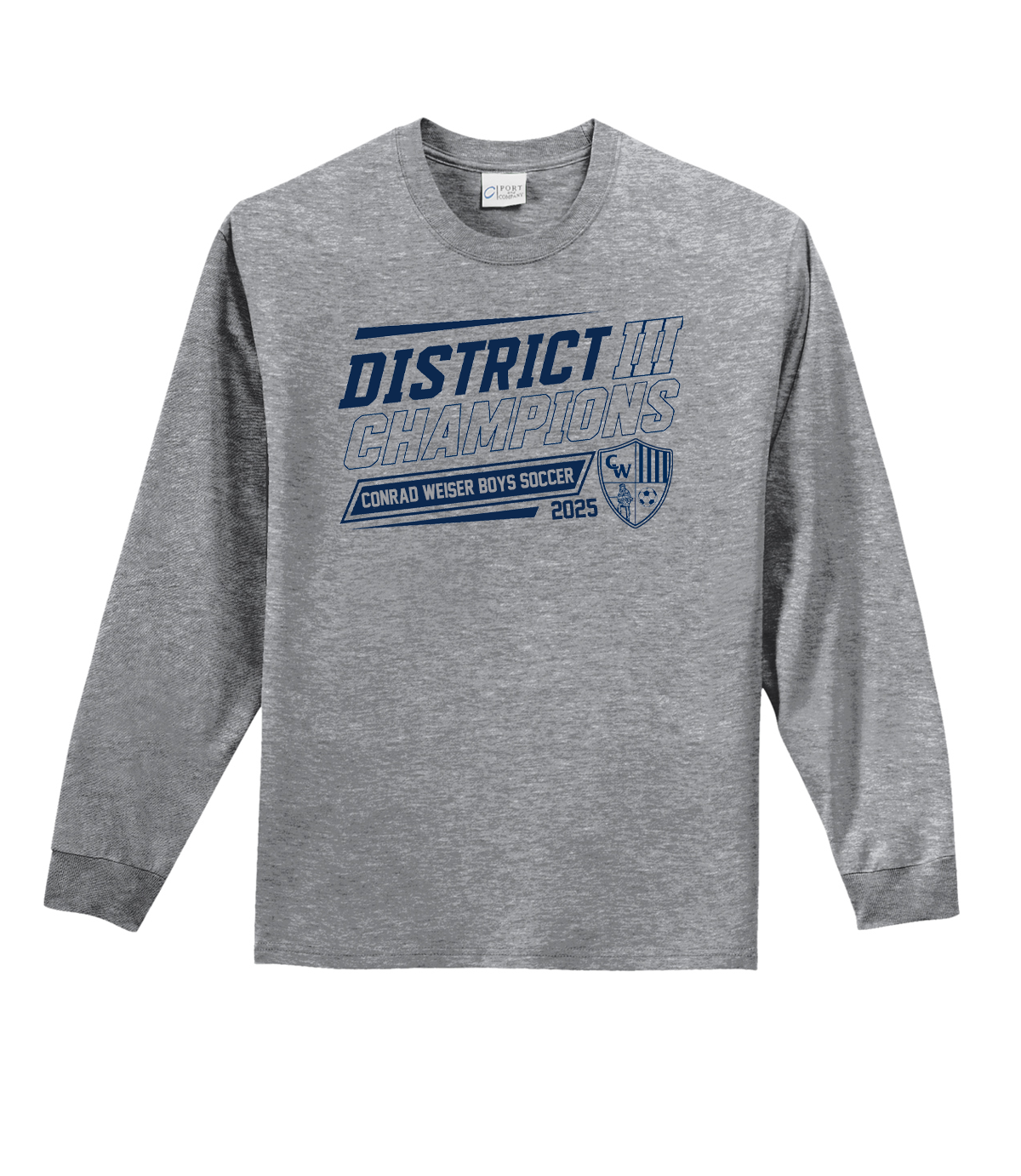 District Champs Gray Long Sleeve Cotton.png