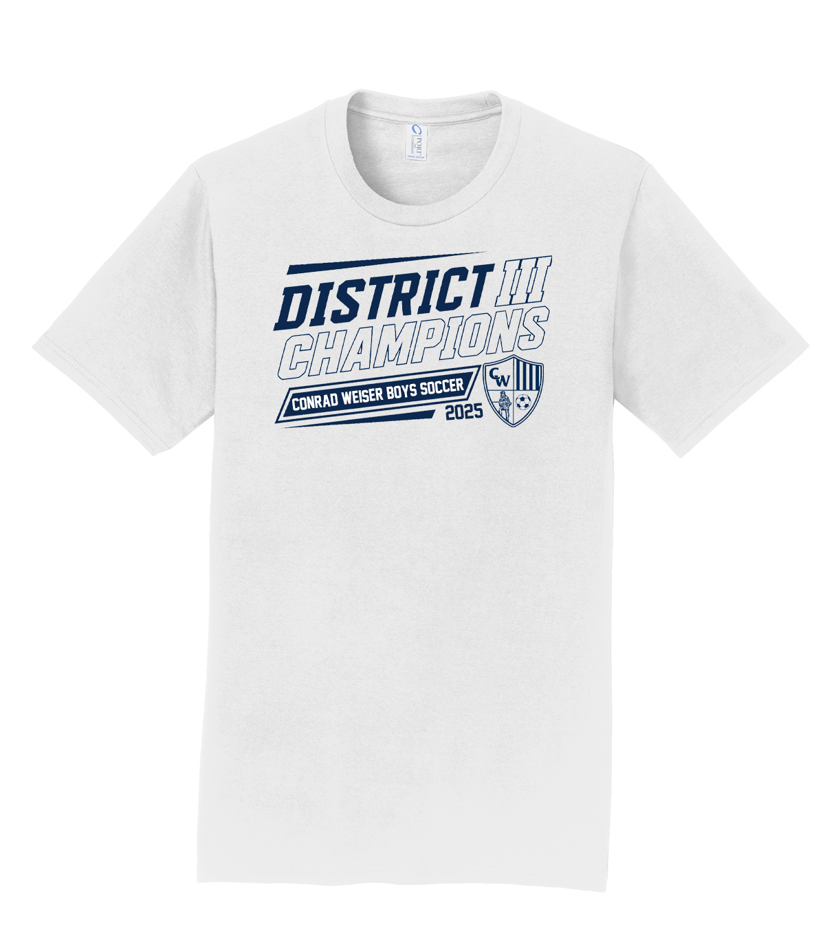 District Champs White Short Sleeve Cotton.png